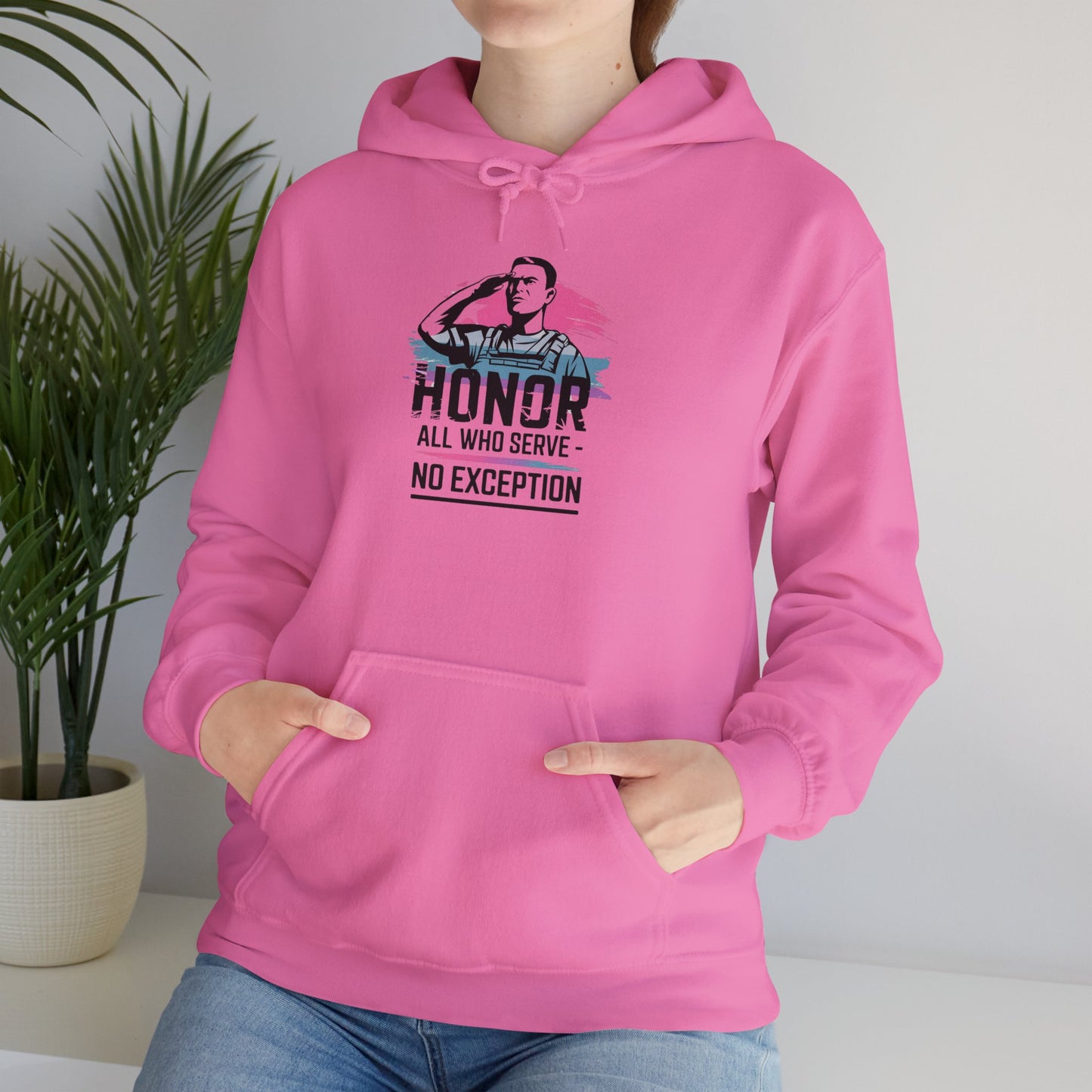 Pride hoodie Honor All Who Serve Hoodie - Unisex Heavy Blend™ Sweatshirt