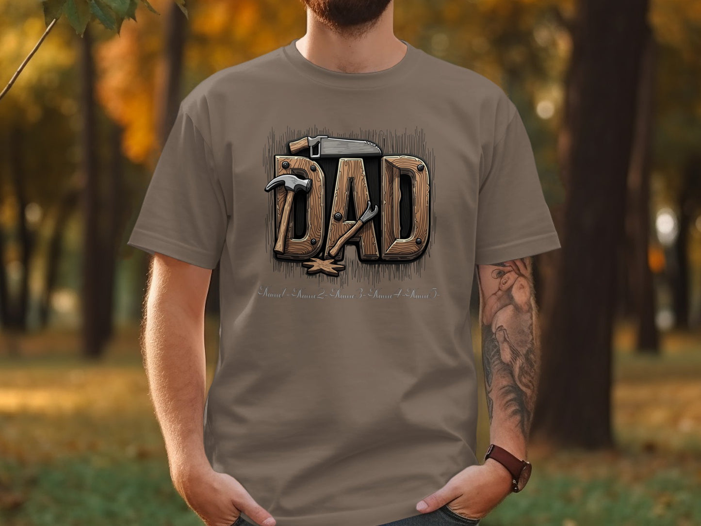 Cool Dad Themed Graphic Tee Shirt Product