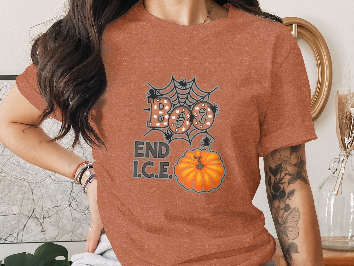 Boo End I.C.E. Pumpkin Halloween Tee product
