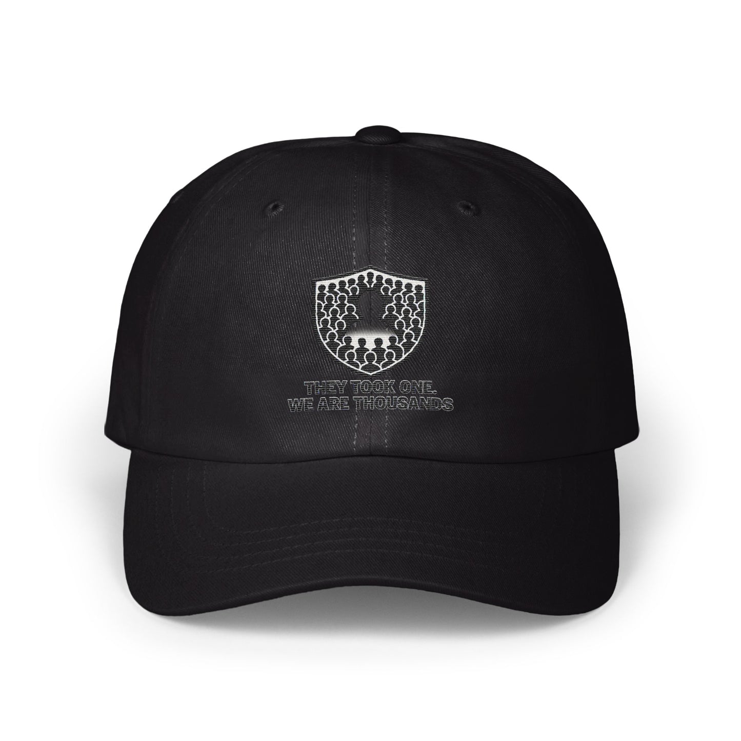 We Are Thousands Stylish Black Baseball Cap product