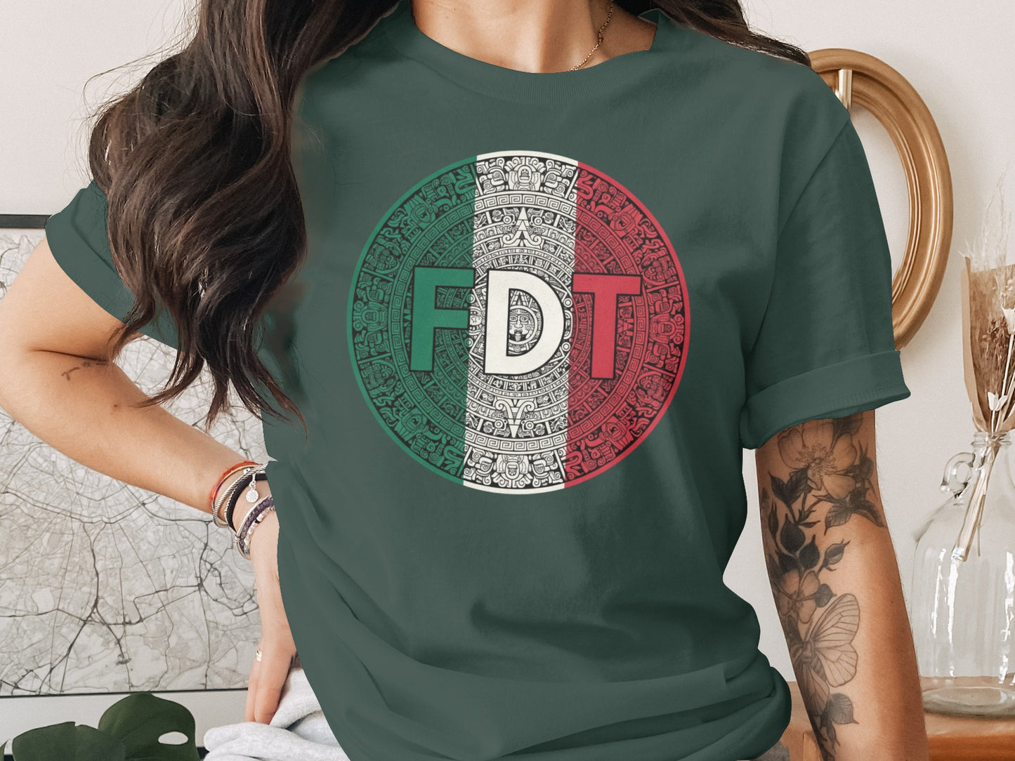 Aztec Calendar FDT Graphic Tee Shirt product