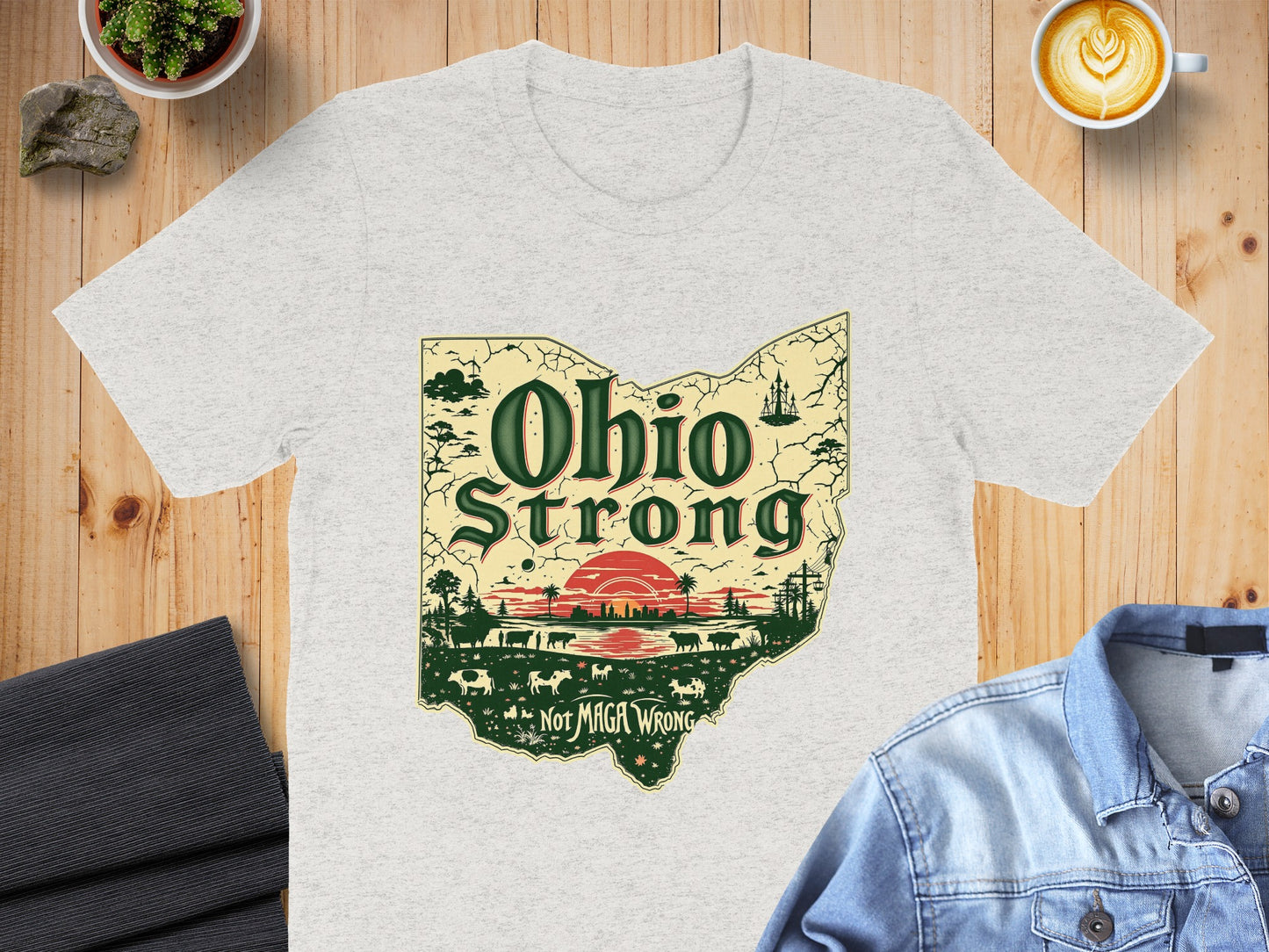 Ohio Strong Not Marga Wrong Graphic T-shirt product type