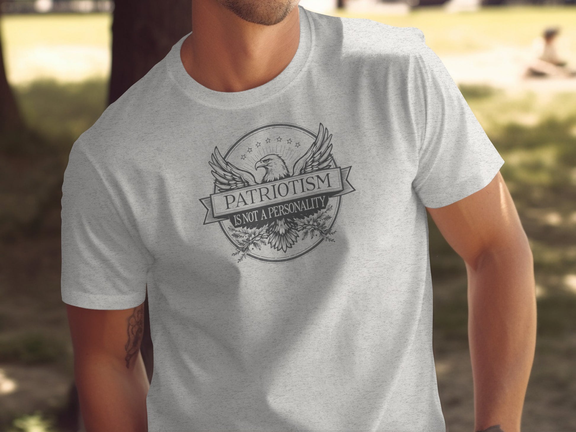 Patriotism Is Not A Personality T-shirt product type