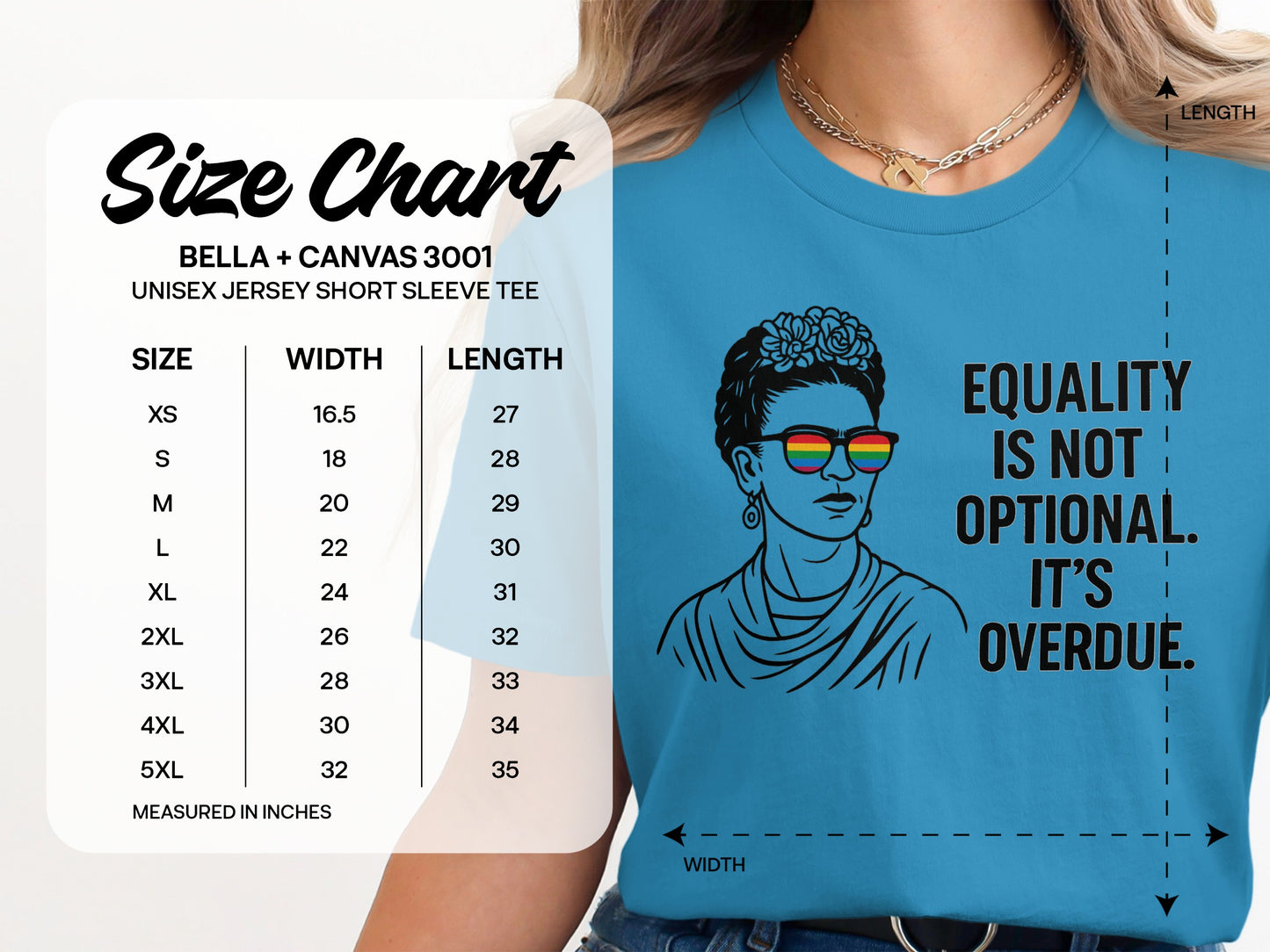Equality Is Not Optional It's Overdue Tee product