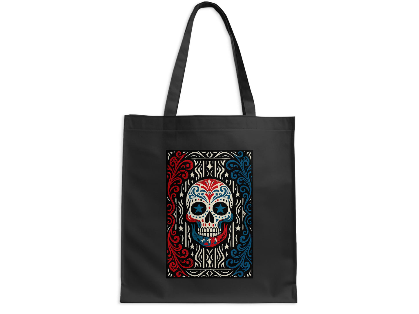 Vibrant Skull Design Tote Bag for Everyday Use Product Type