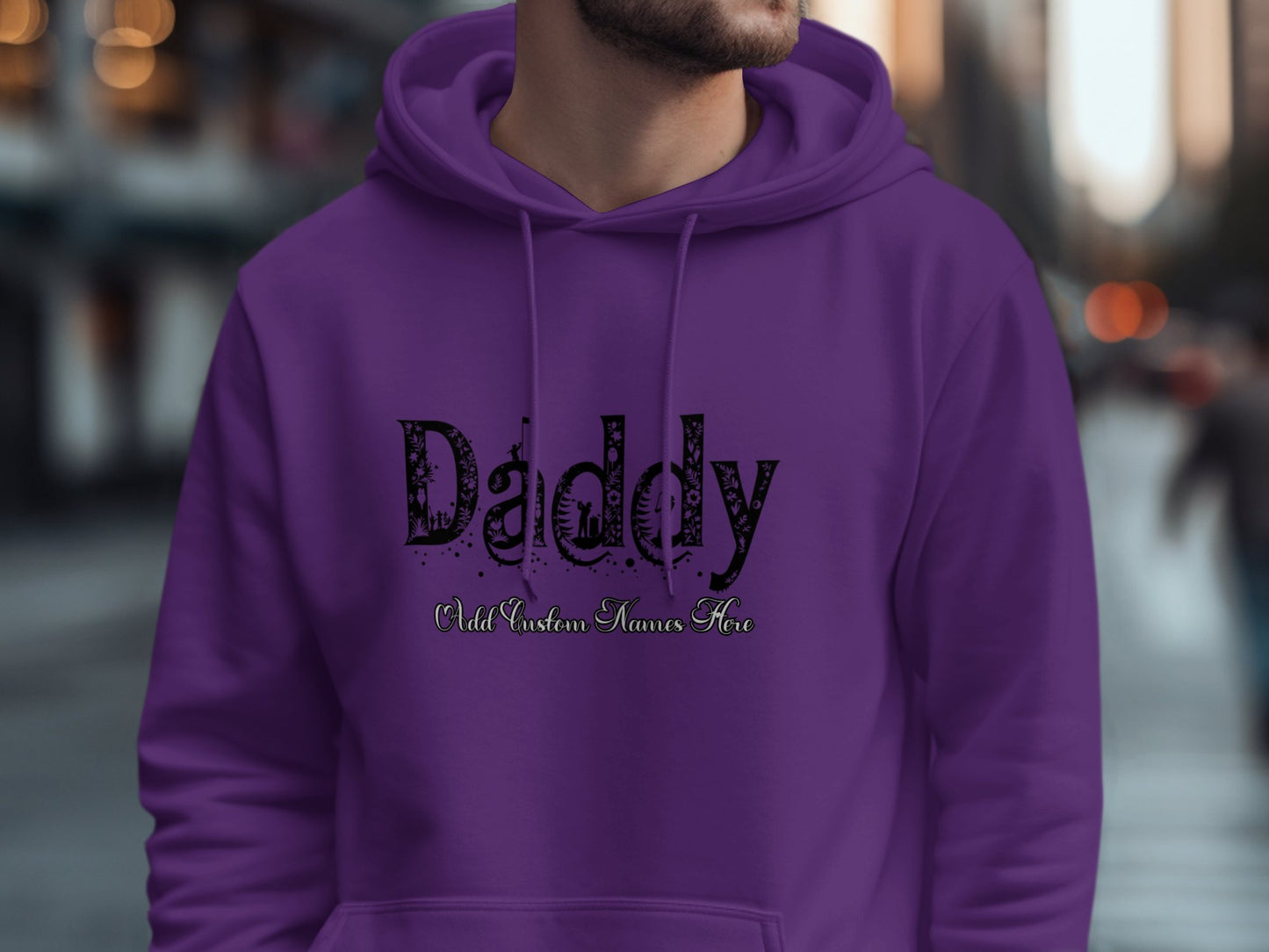 Daddy Old Custom Names Here Hoodie product