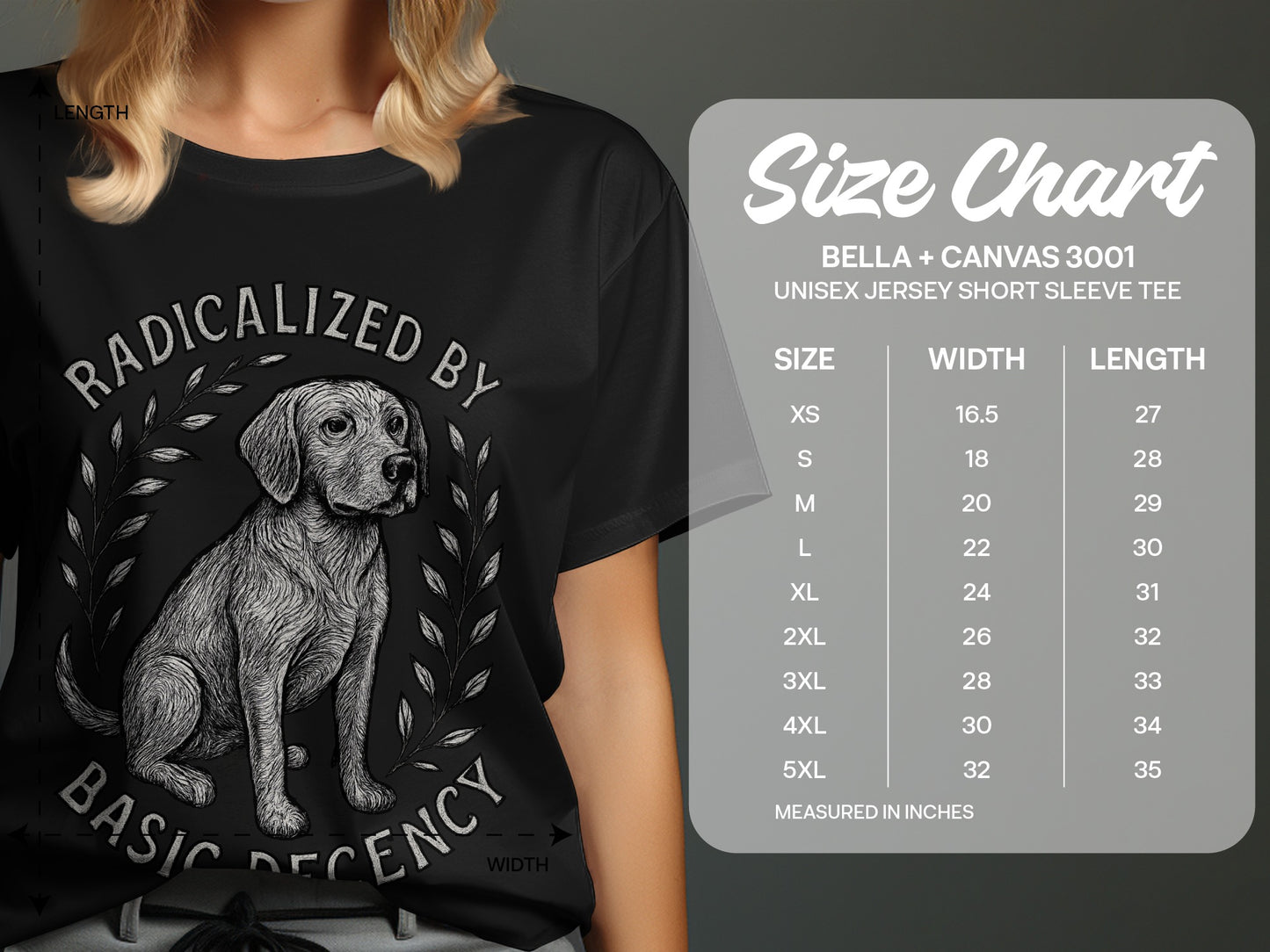 Radicalized By Basic Decency Unisex Jersey Short Sleeve product