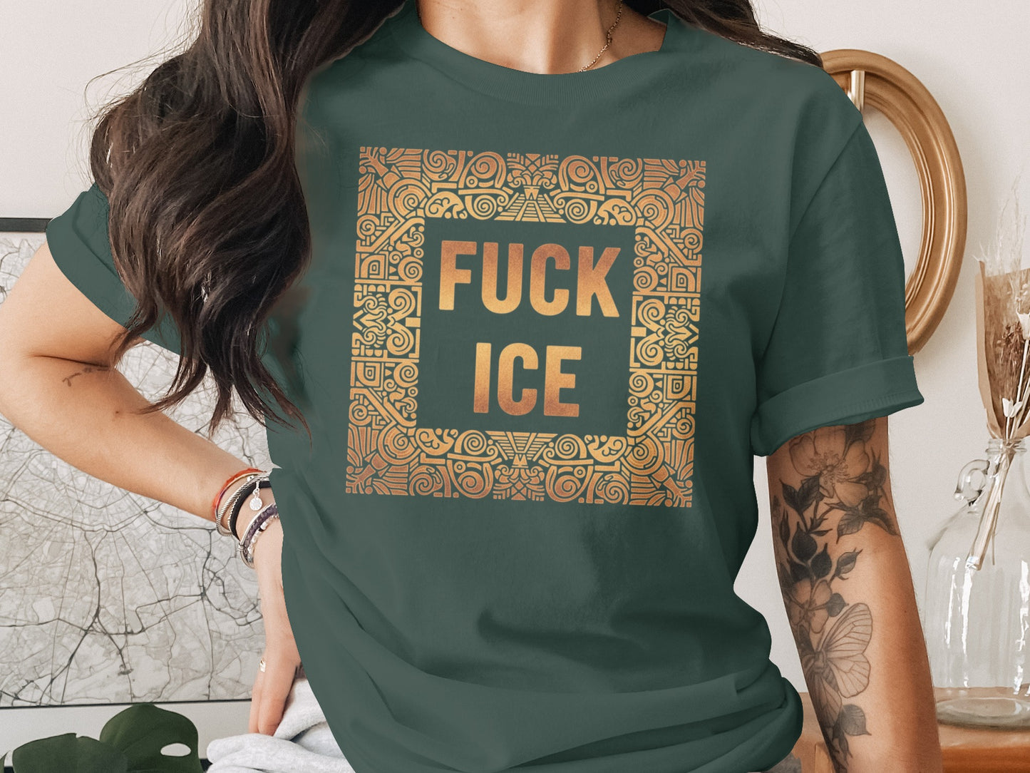Fuck Ice Stylish Graphic T-shirt product