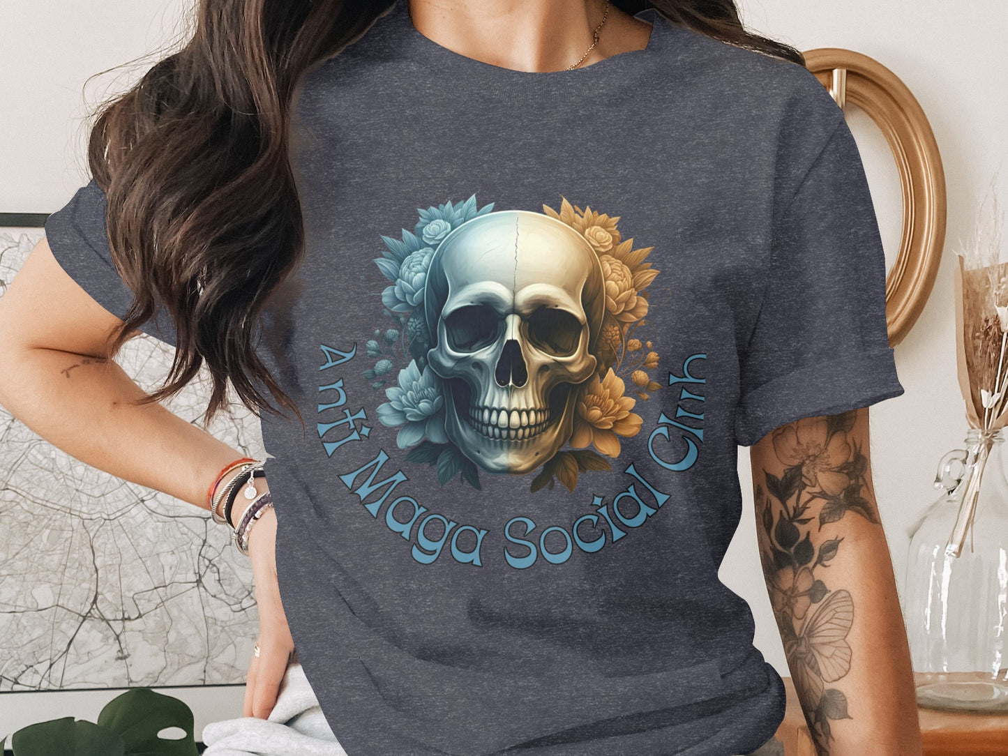 Anti Maga Social Club Skull Graphic T-shirt product type