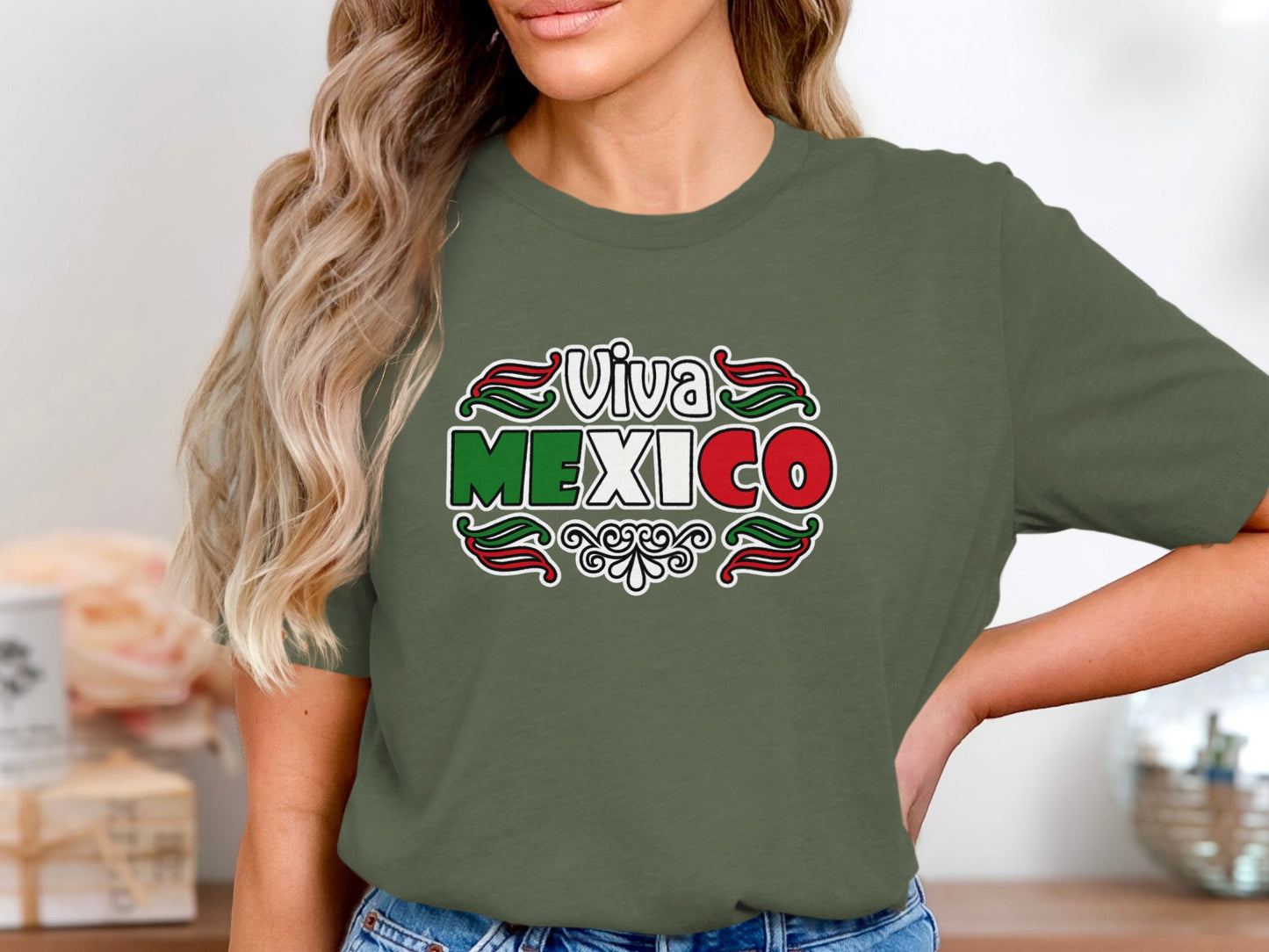 Viva Mexico Graphic Tee with Festive Design product
