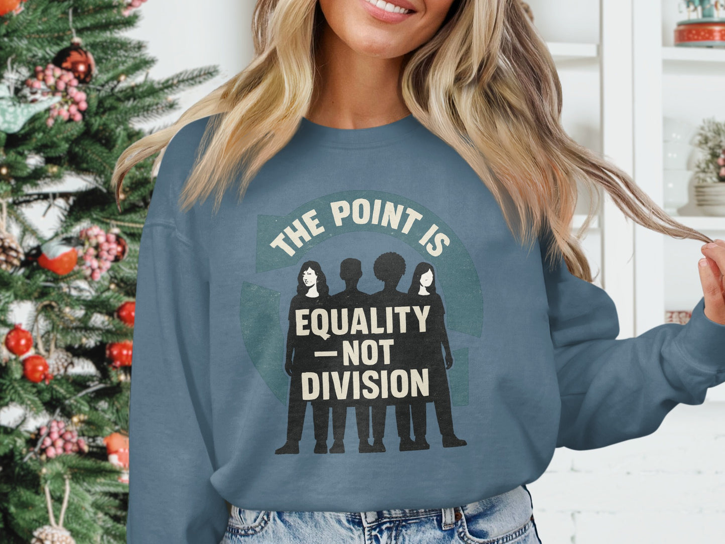 The Point Is Equality Not Division Sweatshirt product type
