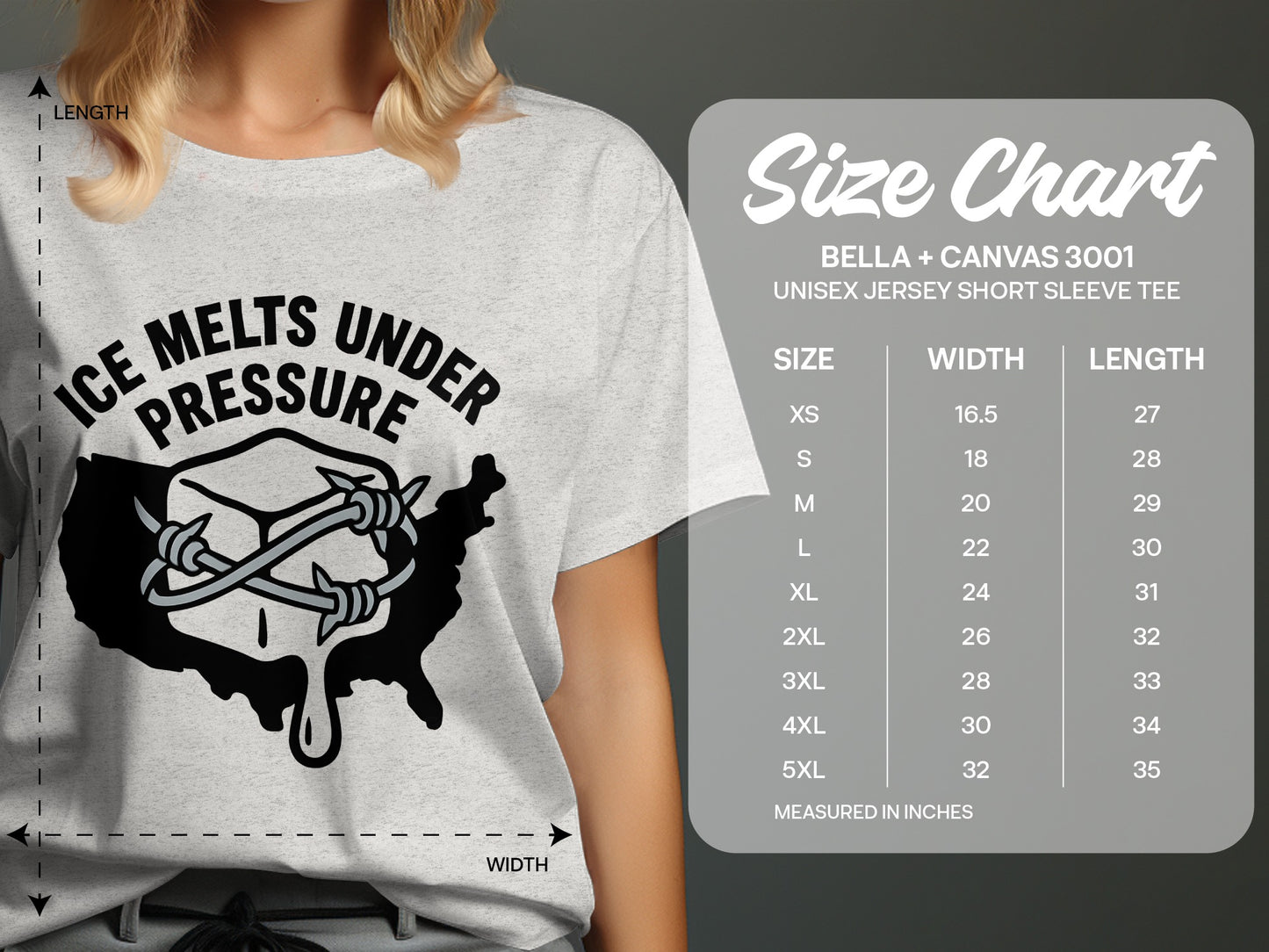 Ice Melts Under Pressure Graphic Shirt product