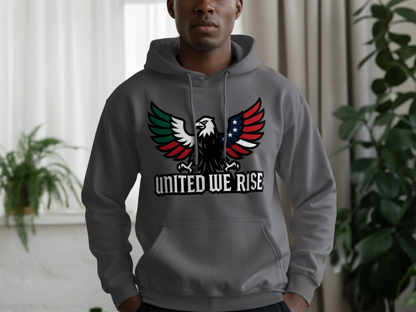 United We Rise Patriotic Eagle Hoodie product