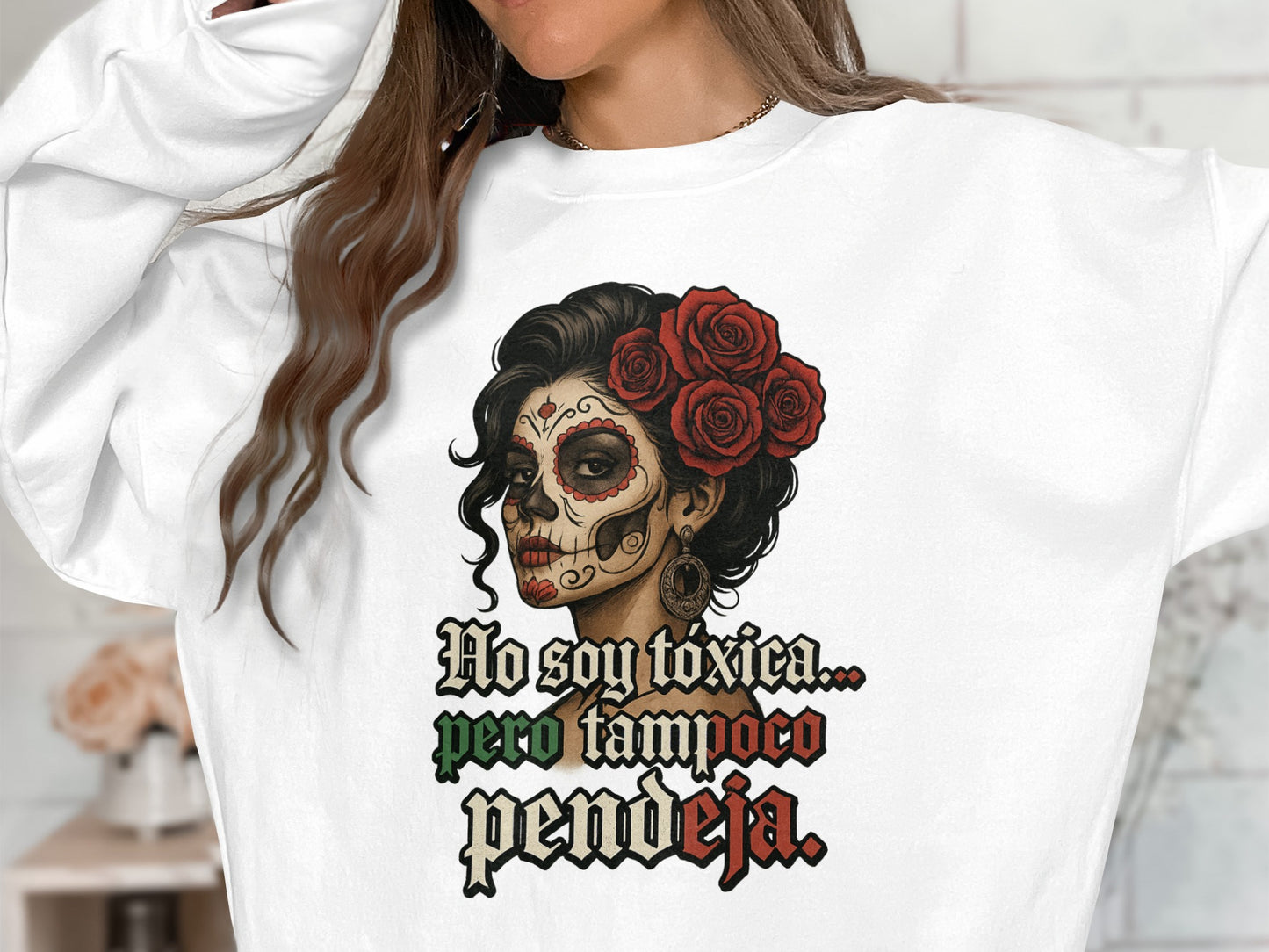 Statement Graphic Sweatshirt Spanish Text product