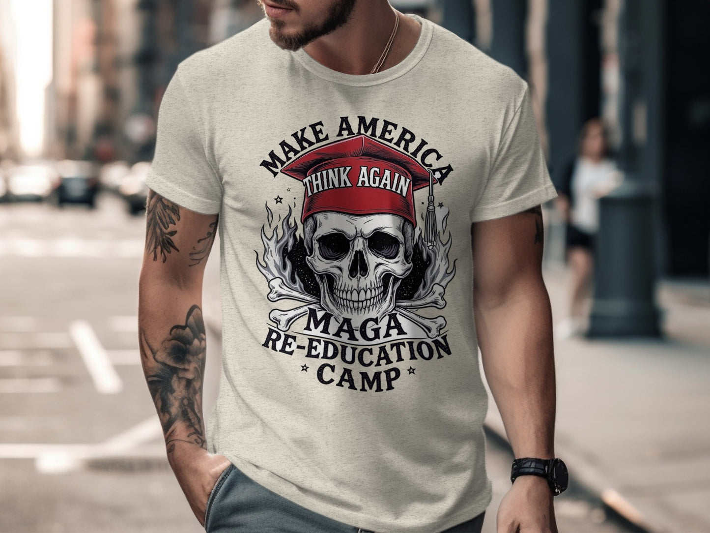 Make America MAGA Re-Education Camp T-Shirt product type