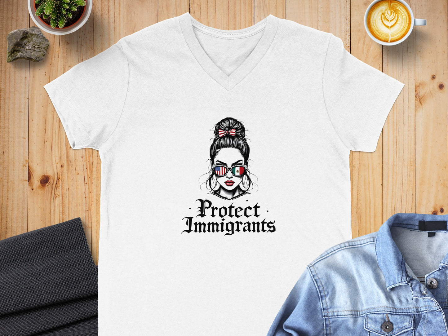 Protect Immigrants Graphic Tee Shirt product type