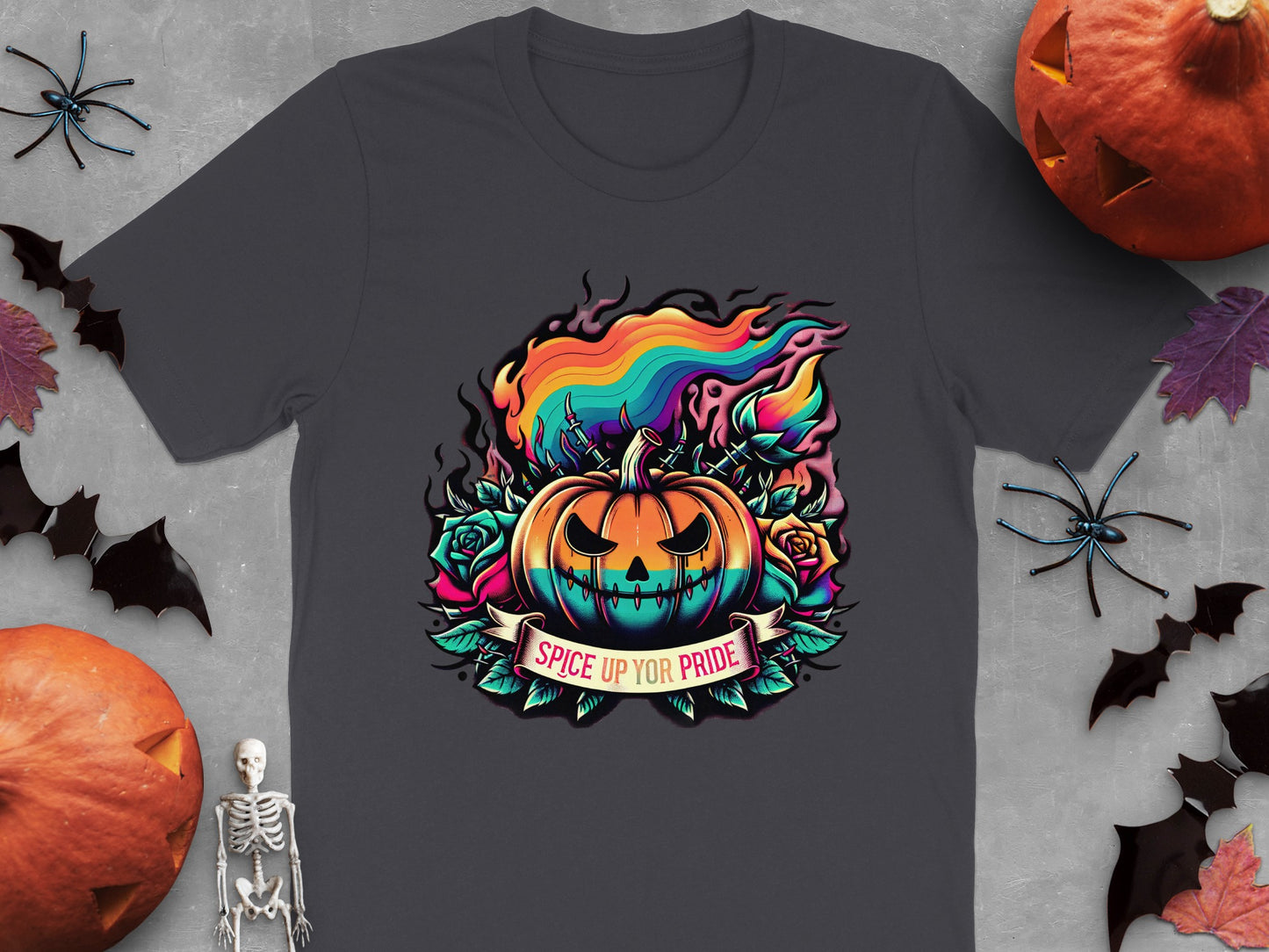 Spice Up Yor Pride Rainbow Pumpkin shirt product type