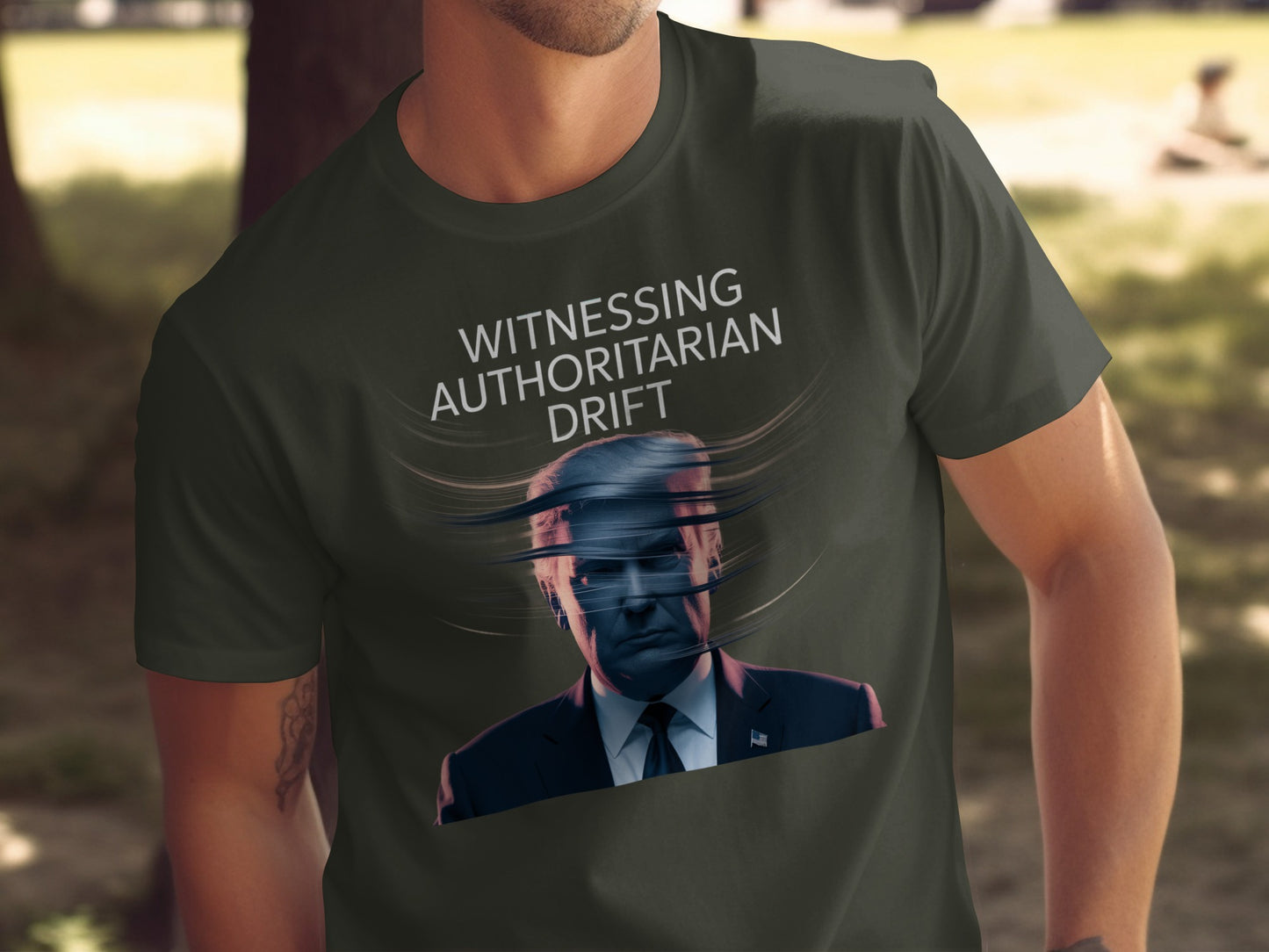 Witnessing Authoritarian Drift Graphic Tee product
