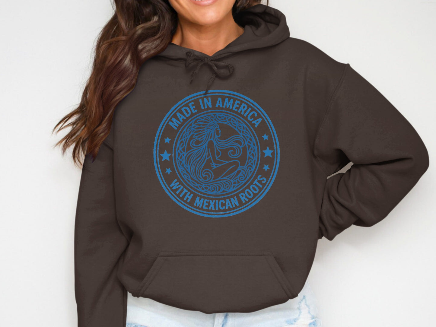 Made in America with Mexican Roots Hoodie product type