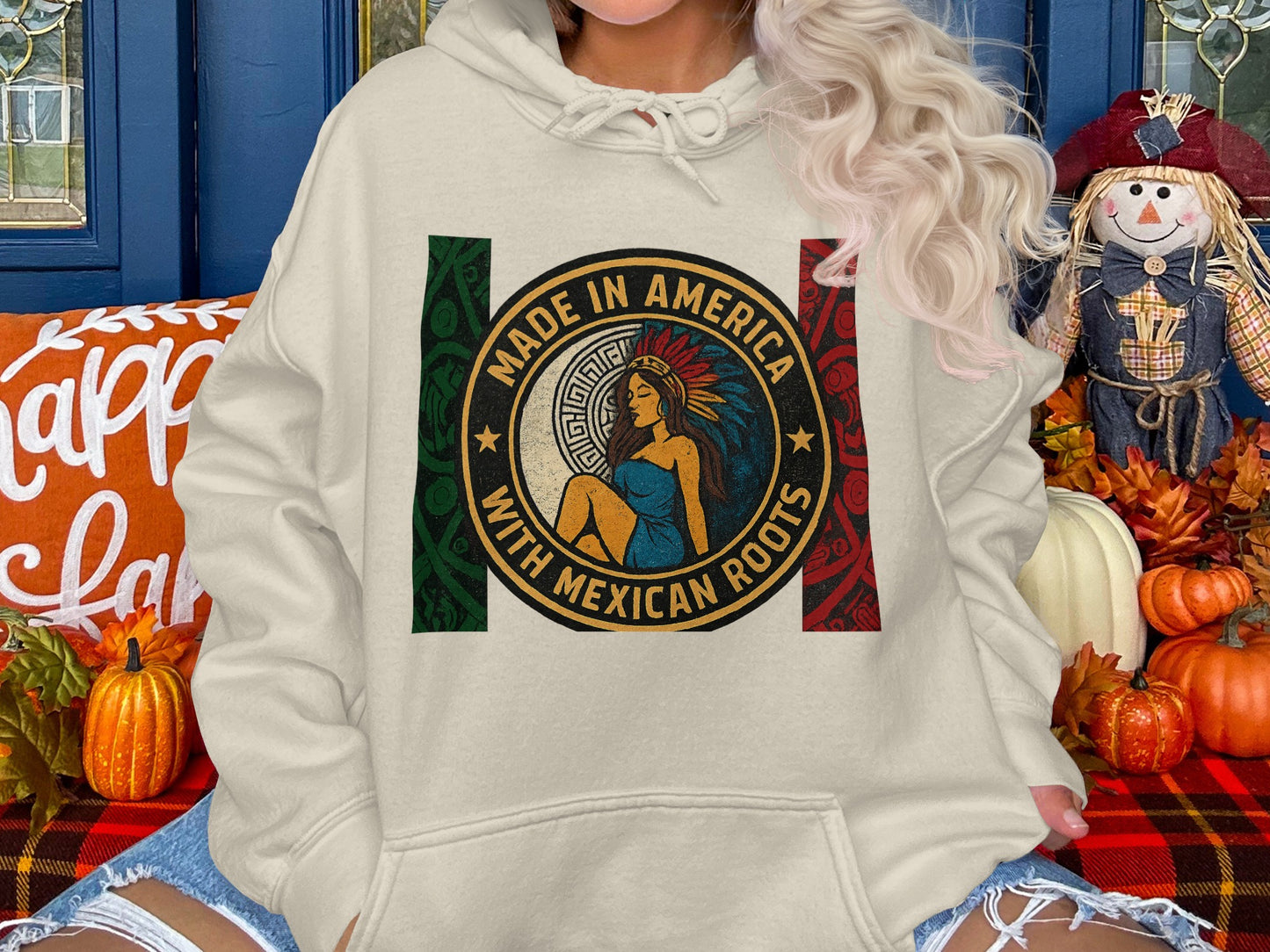 Made in America With Mexican Roots Hoodie product type