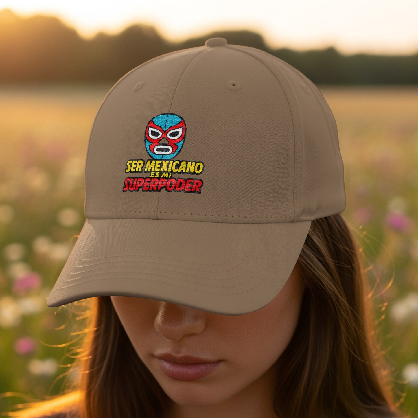 Ser Mexicano Es Mi Superpoder Embroidered Cap product
