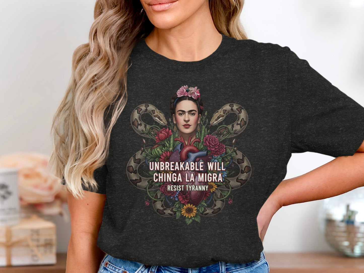 Unbreakable Will Chinga La Migra Resist Tyranny product type