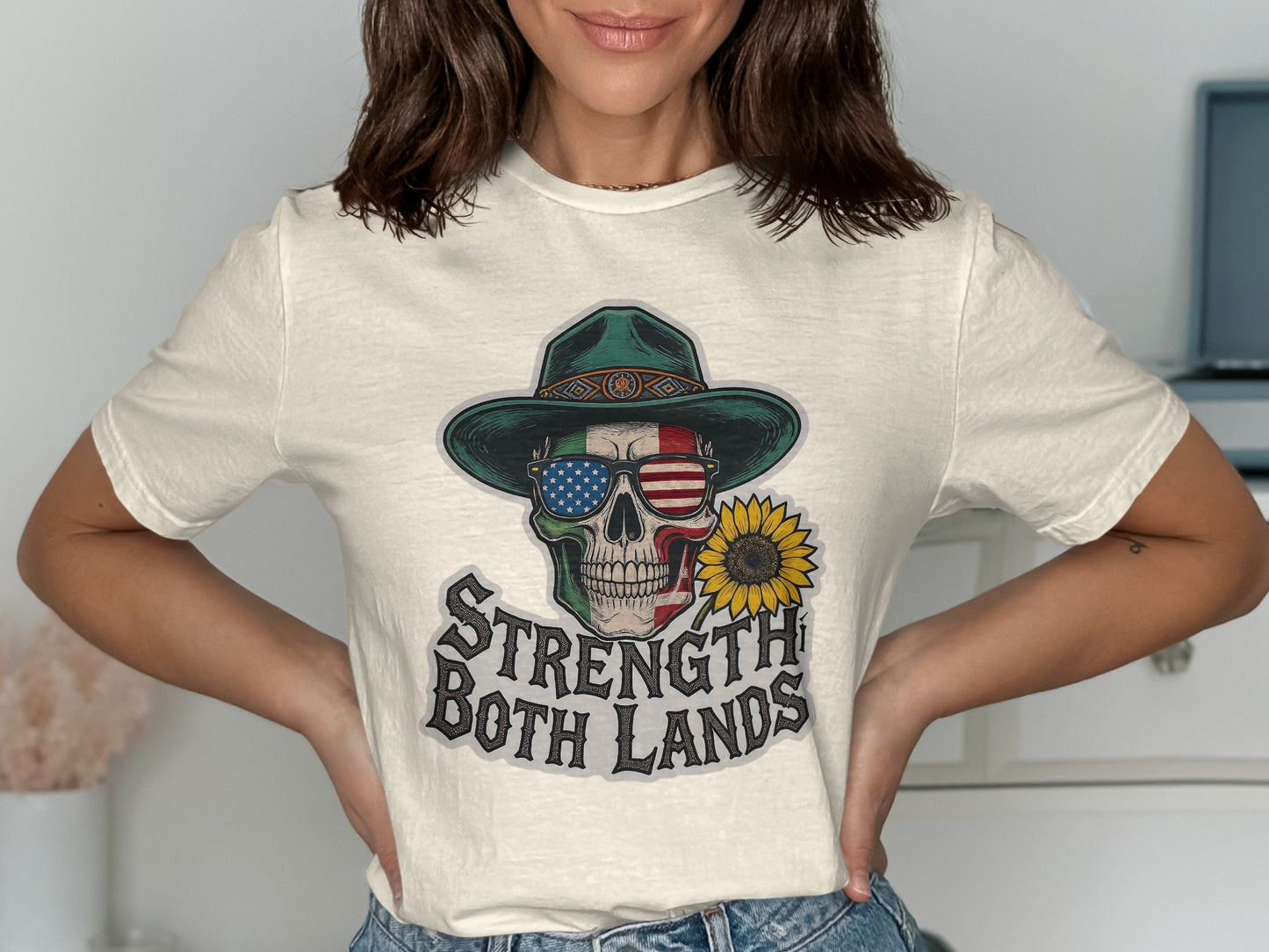 Strength Both Lands Graphic Tee product