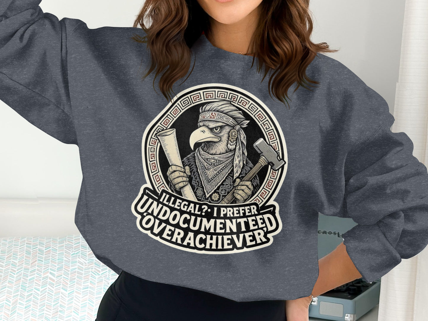 Undocumented Overachiever Graphic Sweatshirt product type