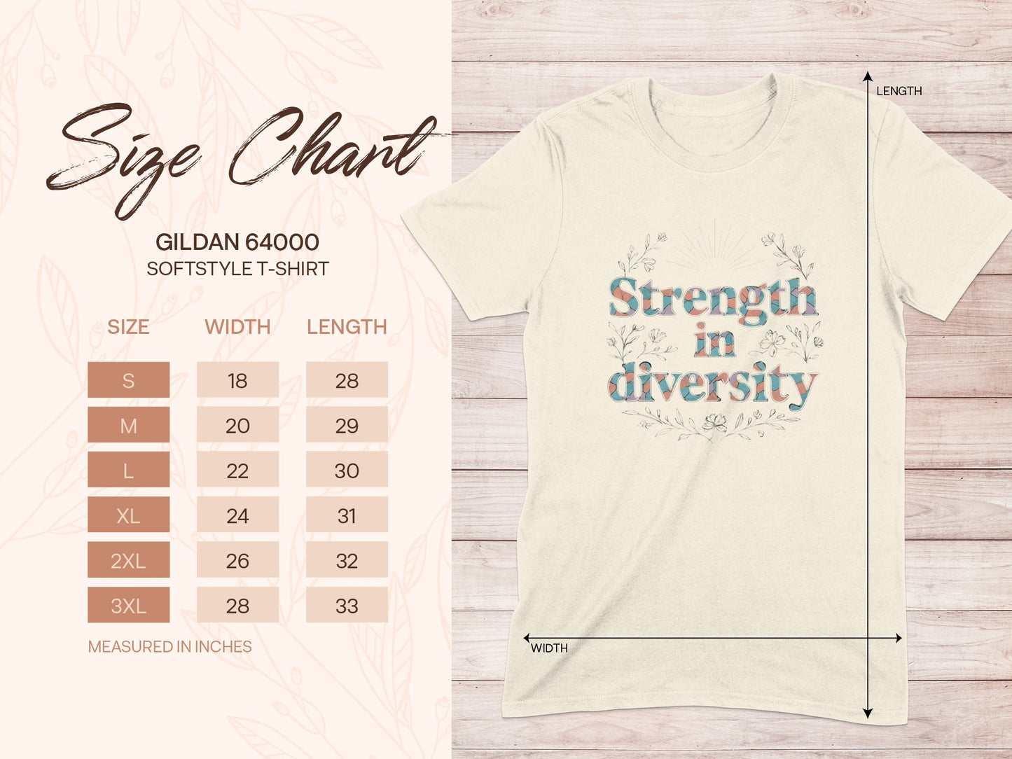 Strength in Diversity T-shirt product
