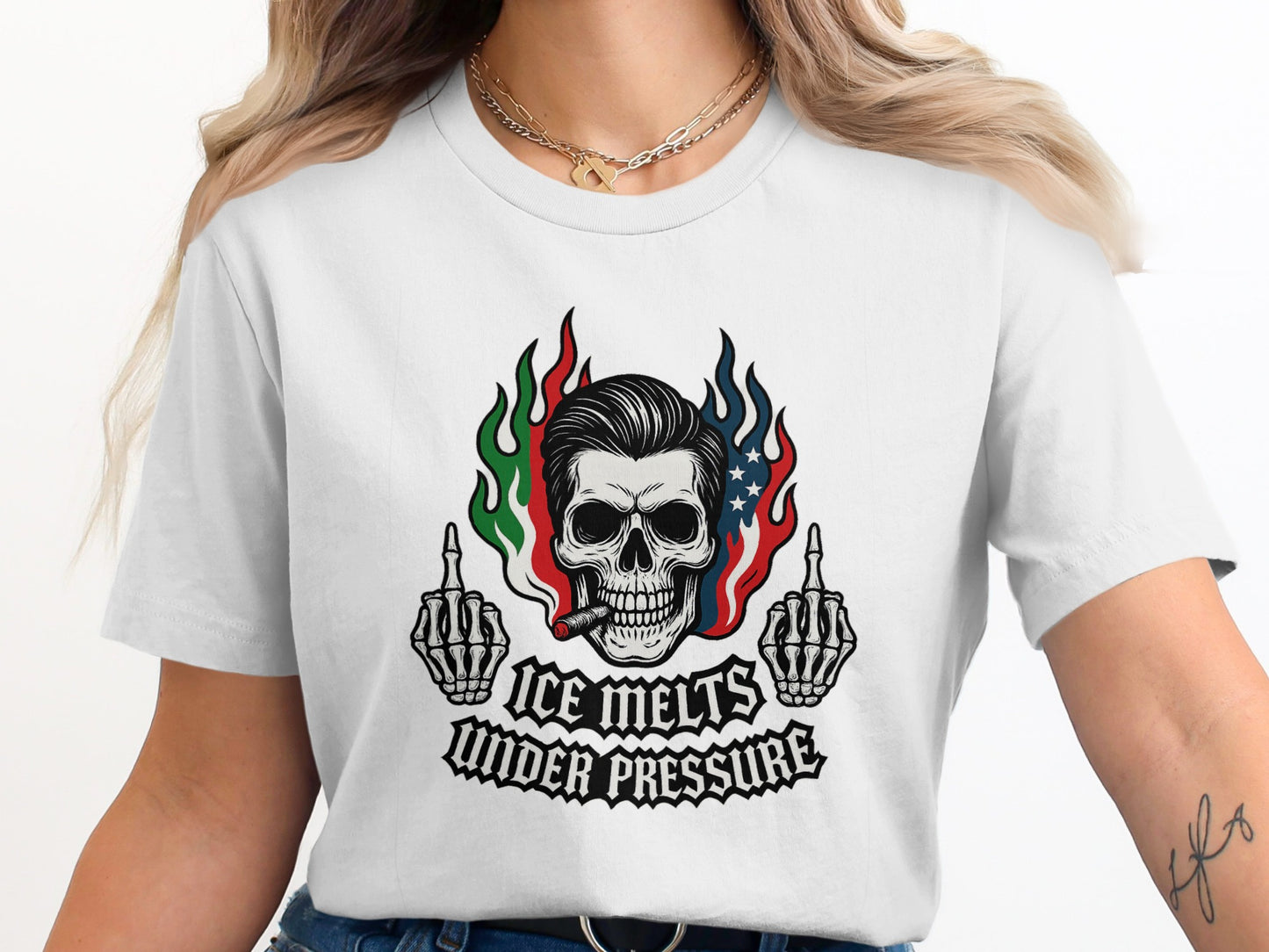 Ice Melts Under Pressure Graphic T-Shirt Product