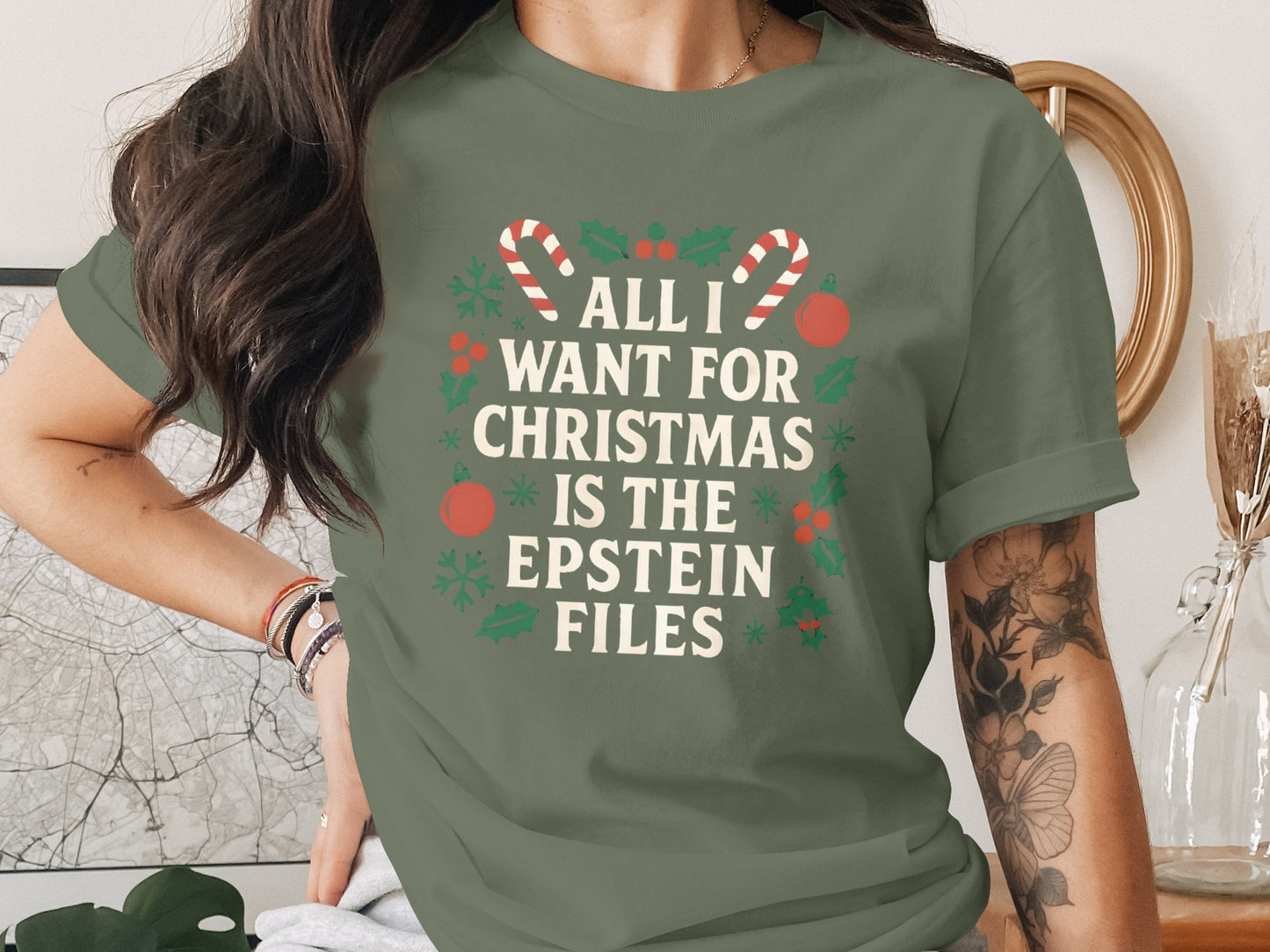 All I Want For Christmas Is The Epstein Files product type