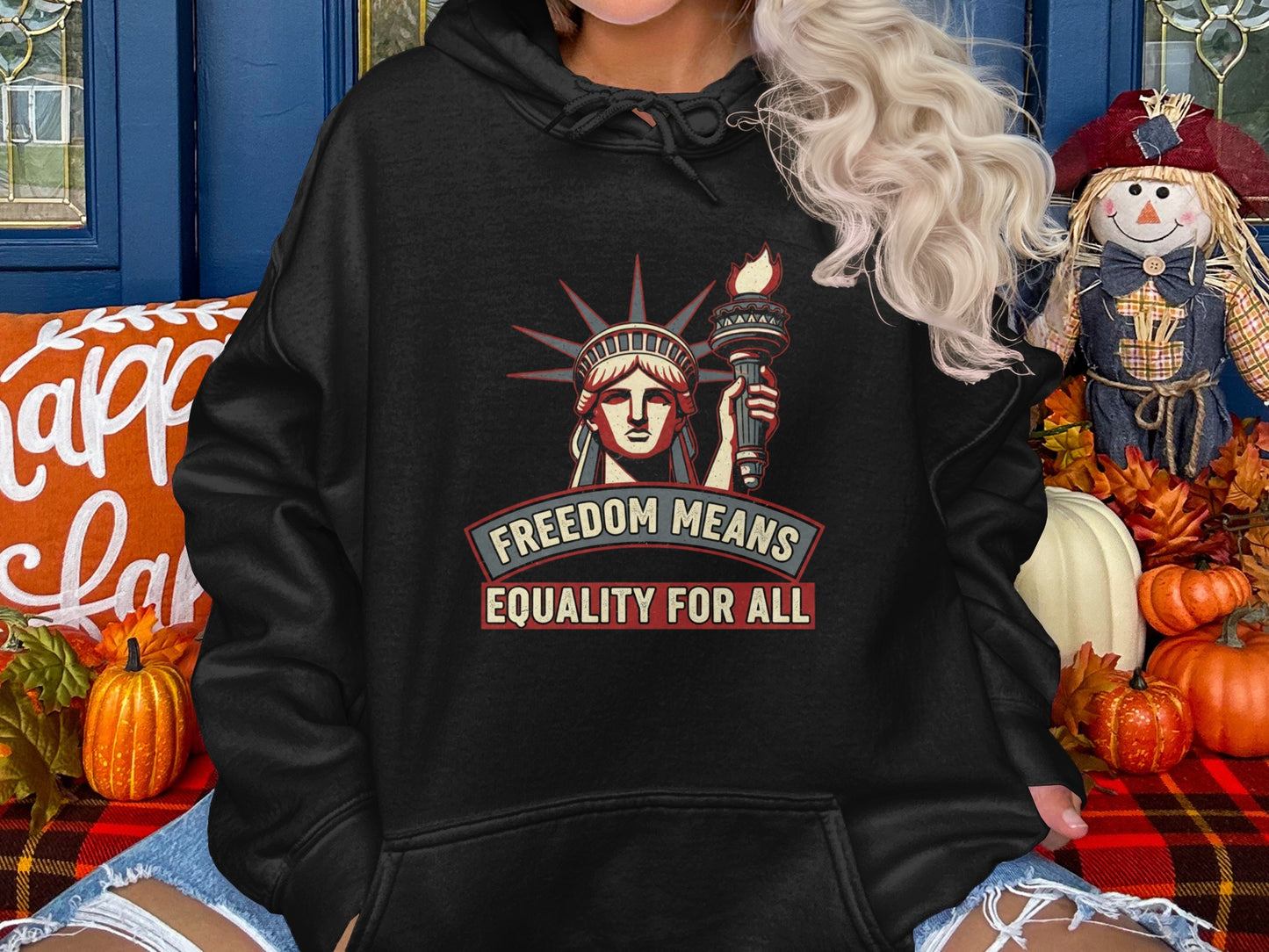 Freedom Means Equality for All Hoodie product type