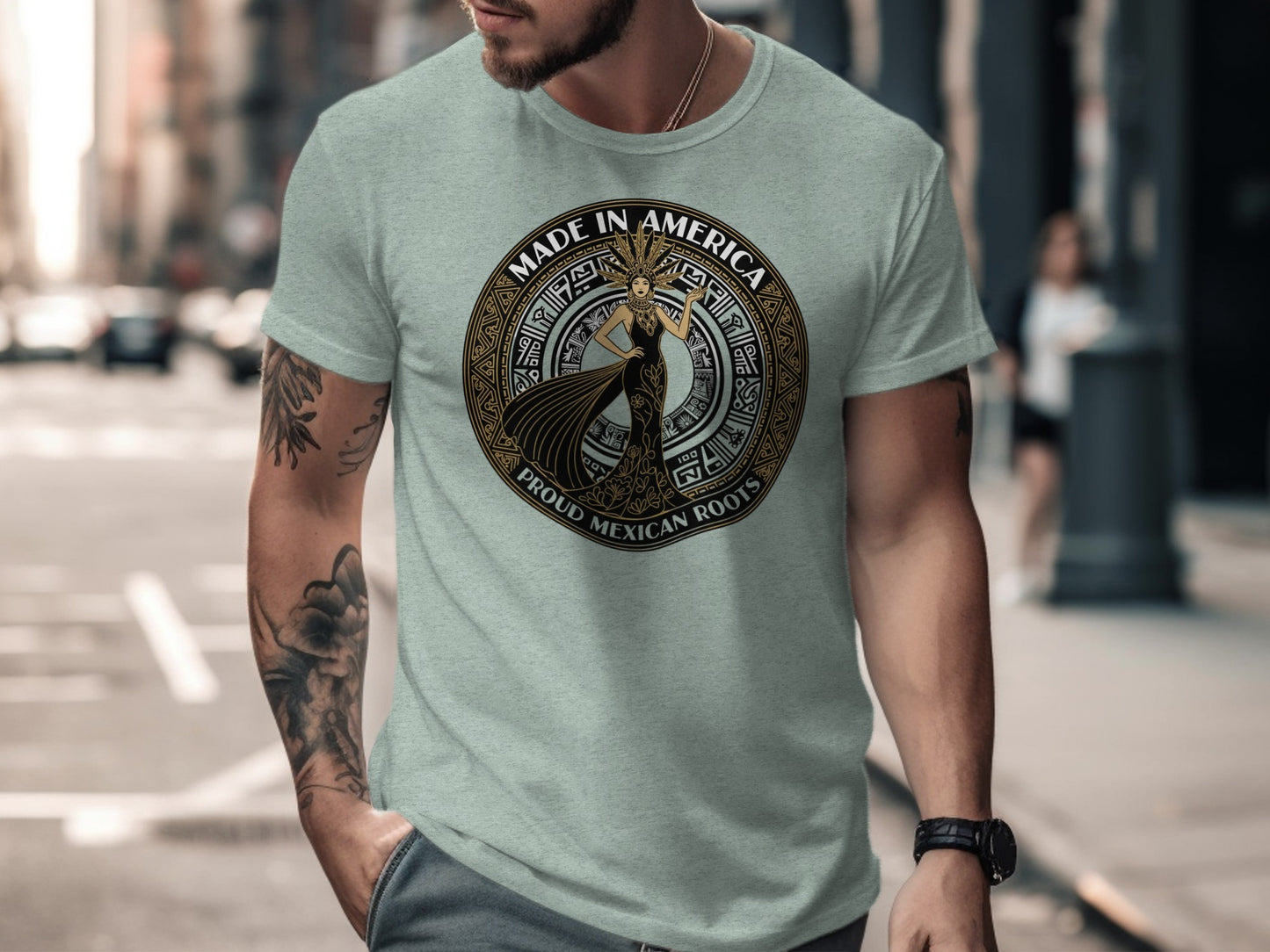 Made in America Proud Mexican Roots T-shirt product type