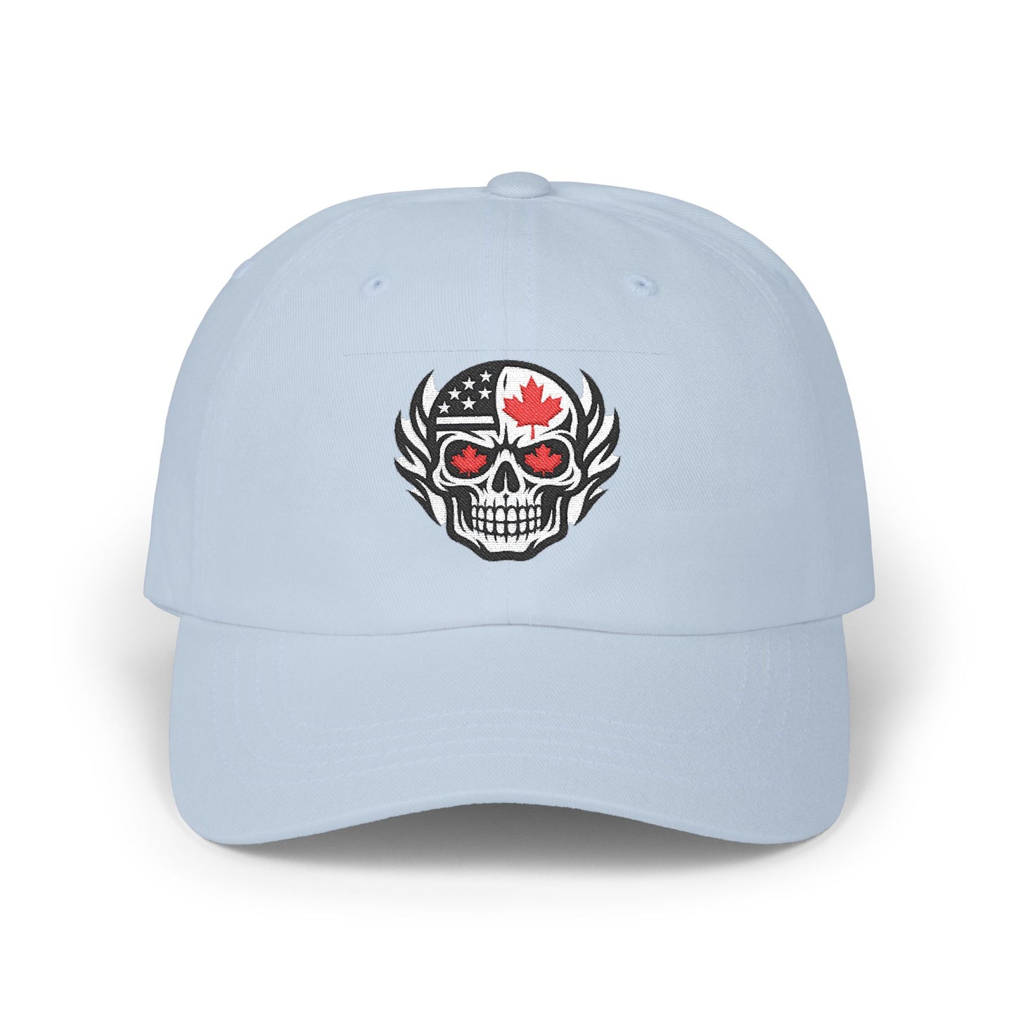 Stylish Classic Dad Cap with Edgy Skull Design, Casual Accessories, Gift for Him, Summer Style, Trendy Baseball Hat, Unisex Cap