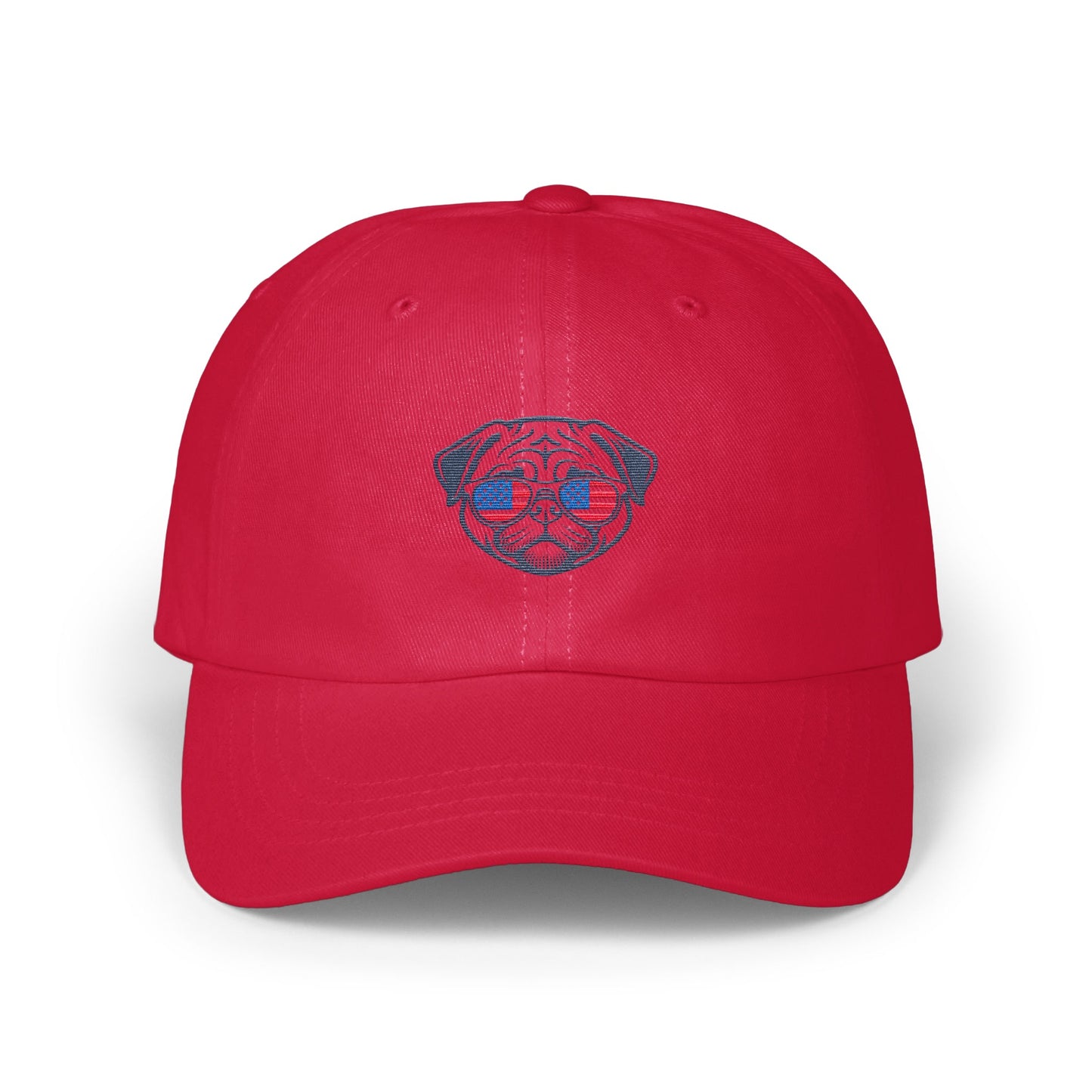 Stylish Red Hat with Unique Design Hat Product