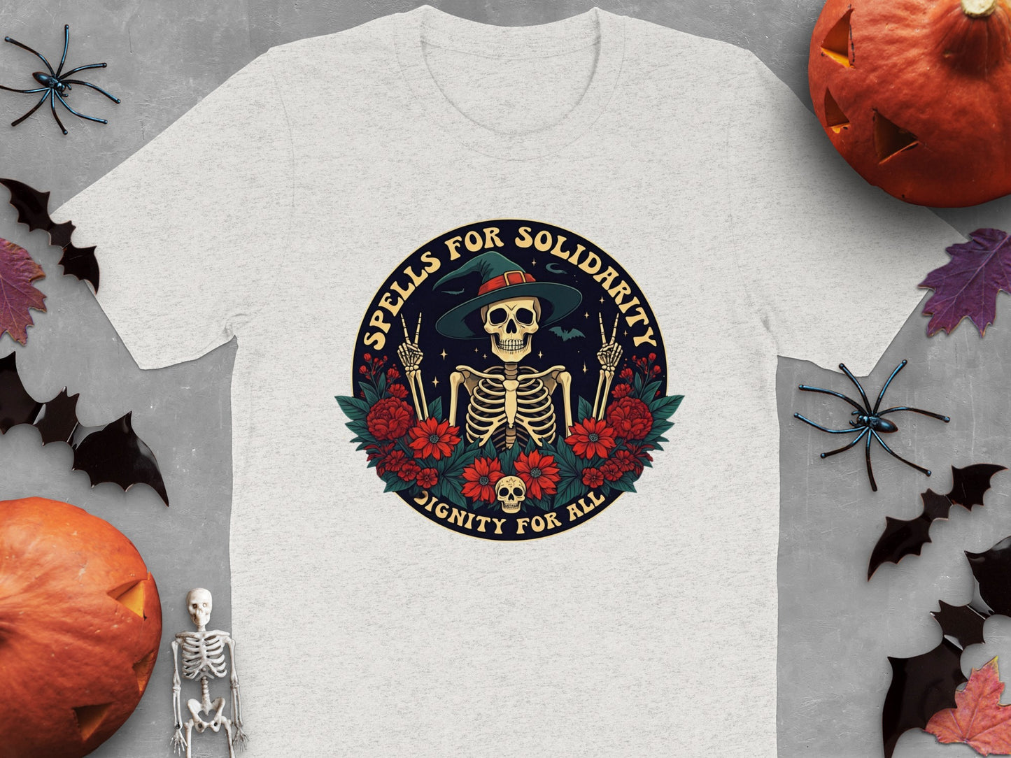 Spells for Solidarity Dignity for All Halloween product