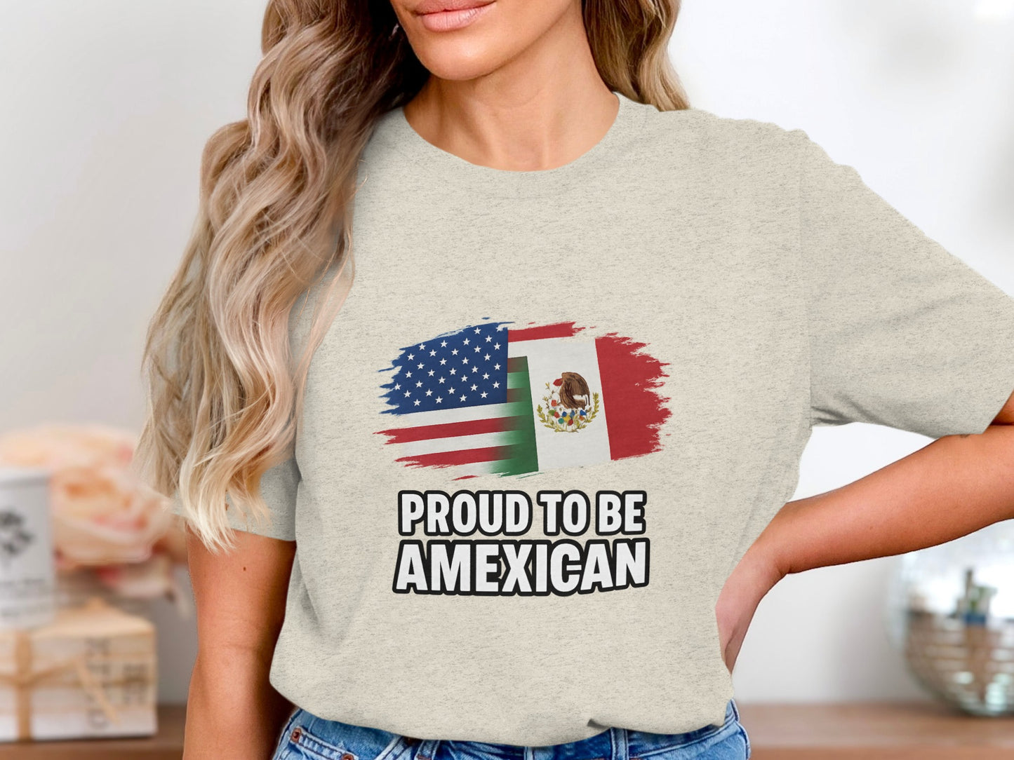 Proud to Be Amexican Flag T-shirt product