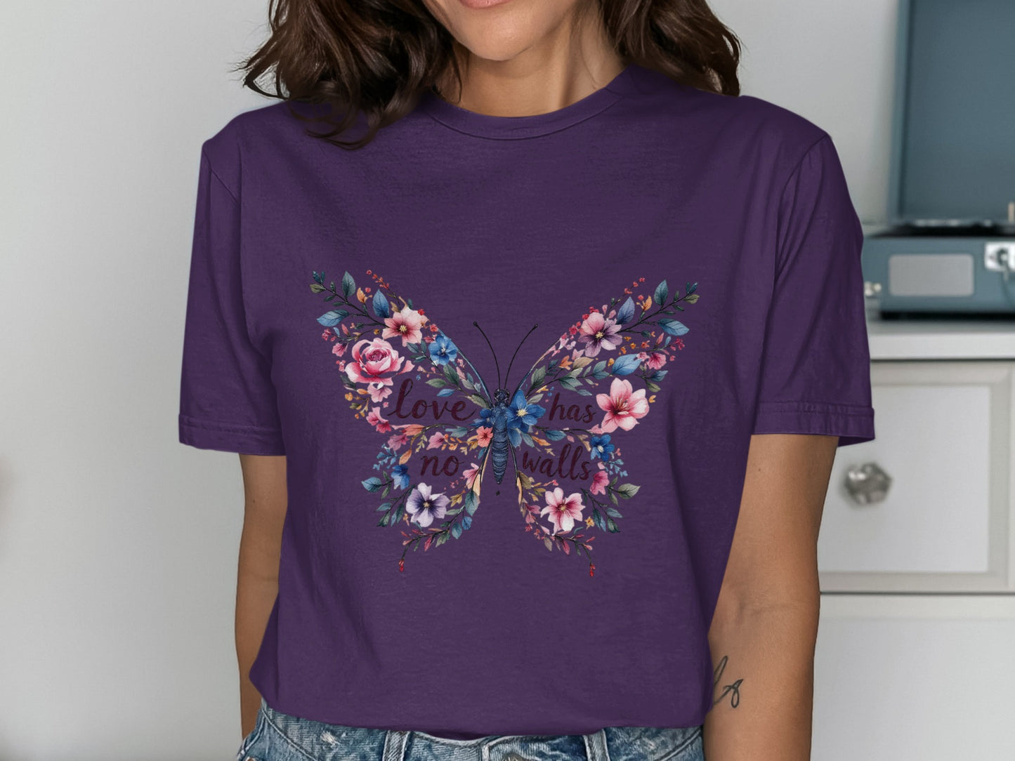 Love Has No Walls Butterfly T-Shirt product type