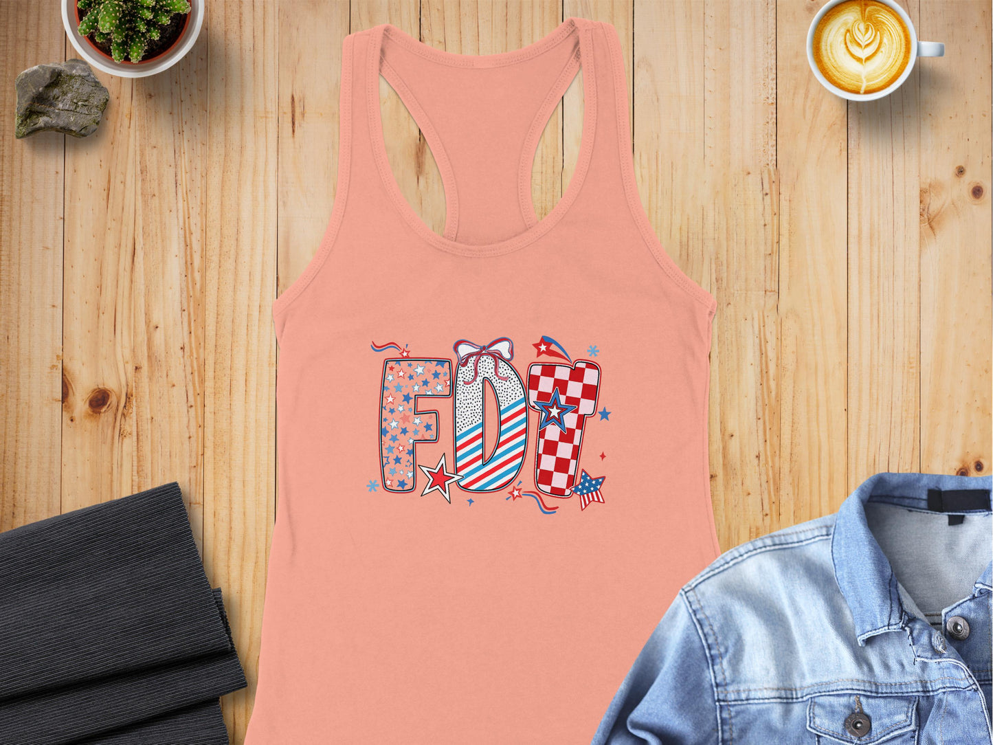 Fourth of July Celebration Tank Top product type