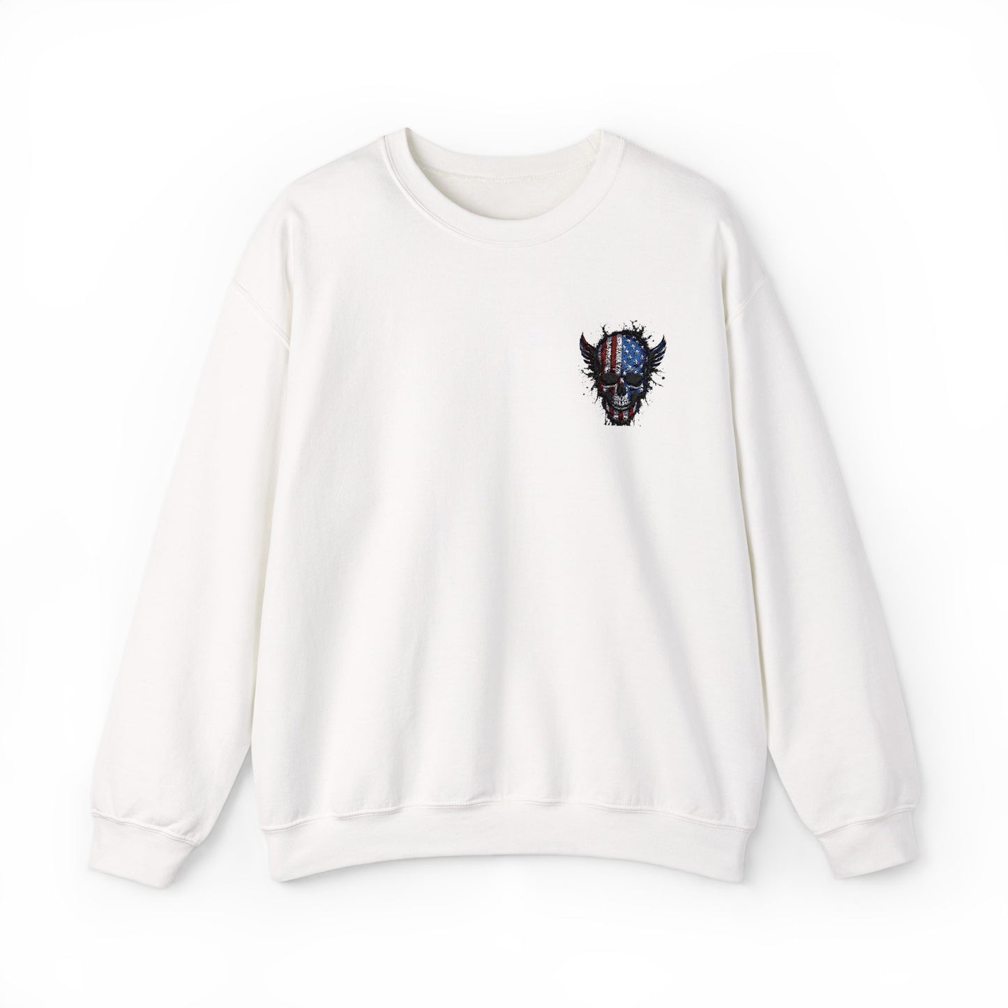 Artistic Graphic Crewneck Sweatshirt - Bold Design for Creative Souls