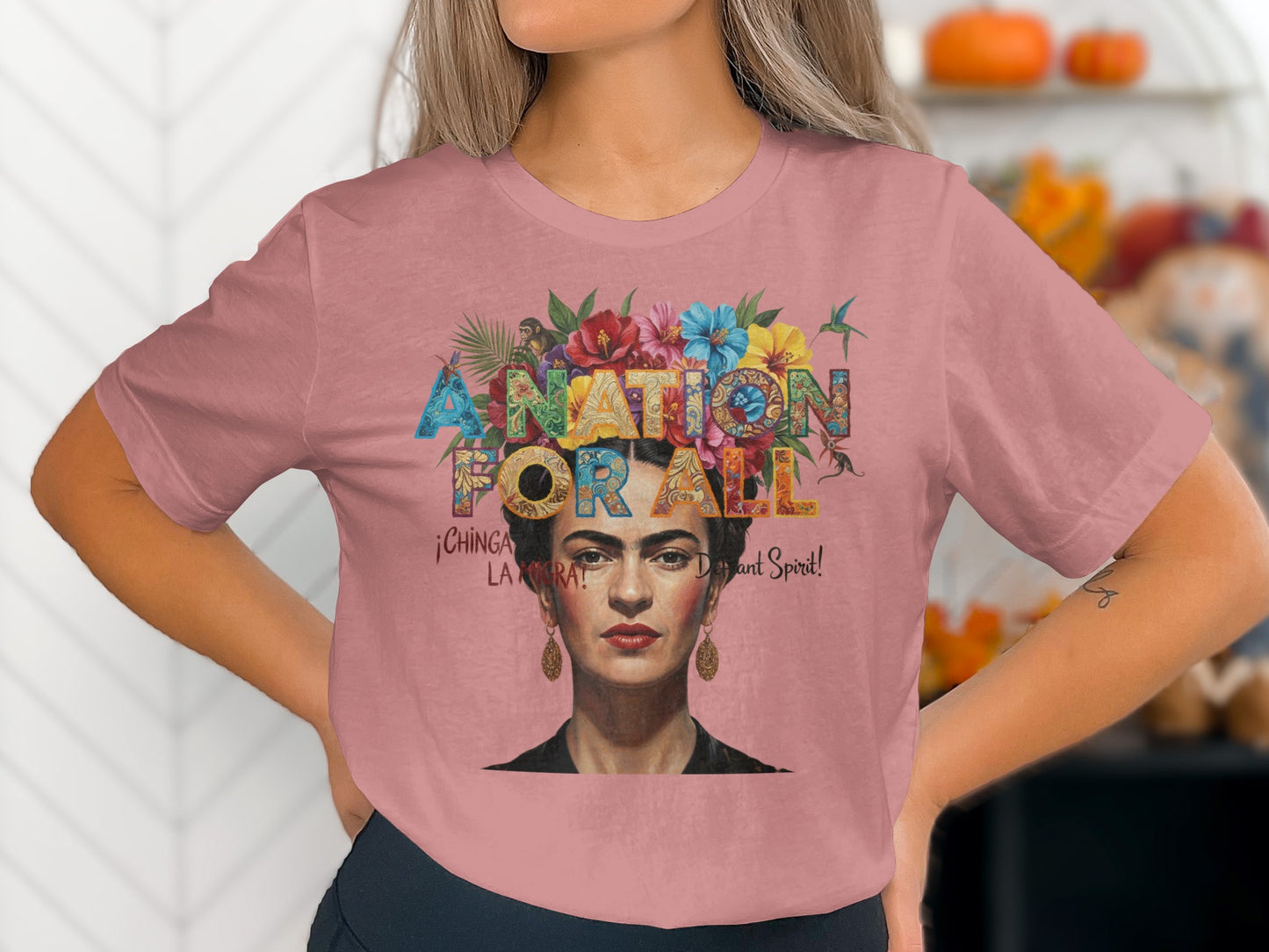 A Nation for All Printed Graphic T-shirt product