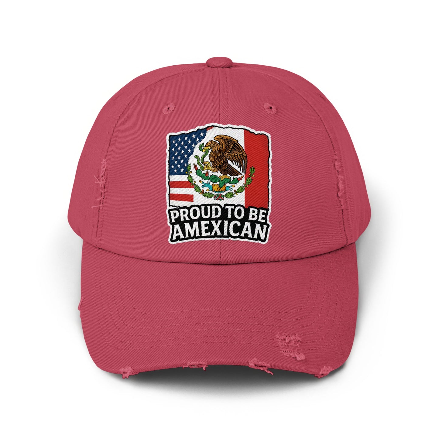 Proud to Be Amexican Flag Distressed Hat product type