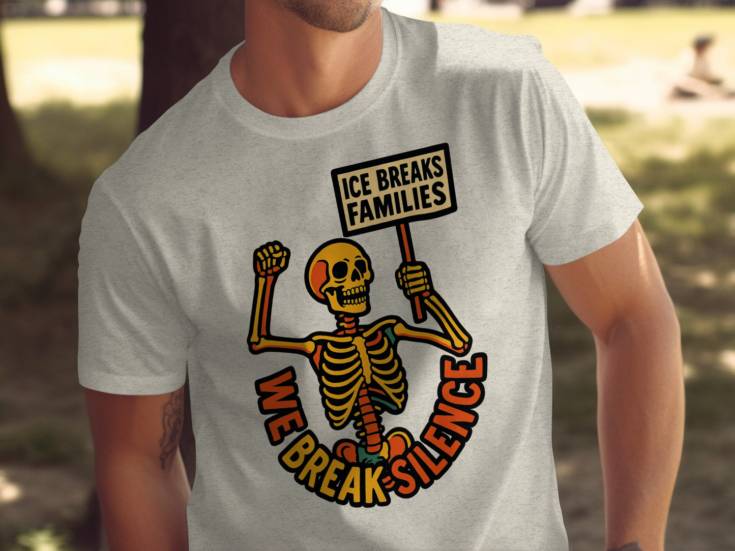 ICE Breaks Families We Break Silence Shirt product