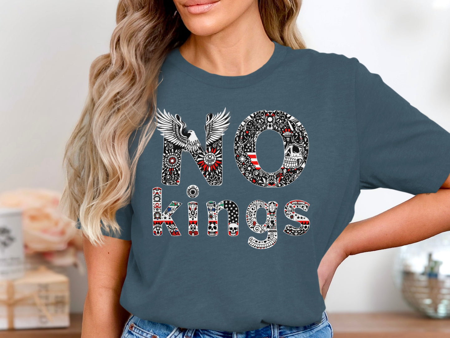 NO Kings Graphic Short-sleeve T-shirt product