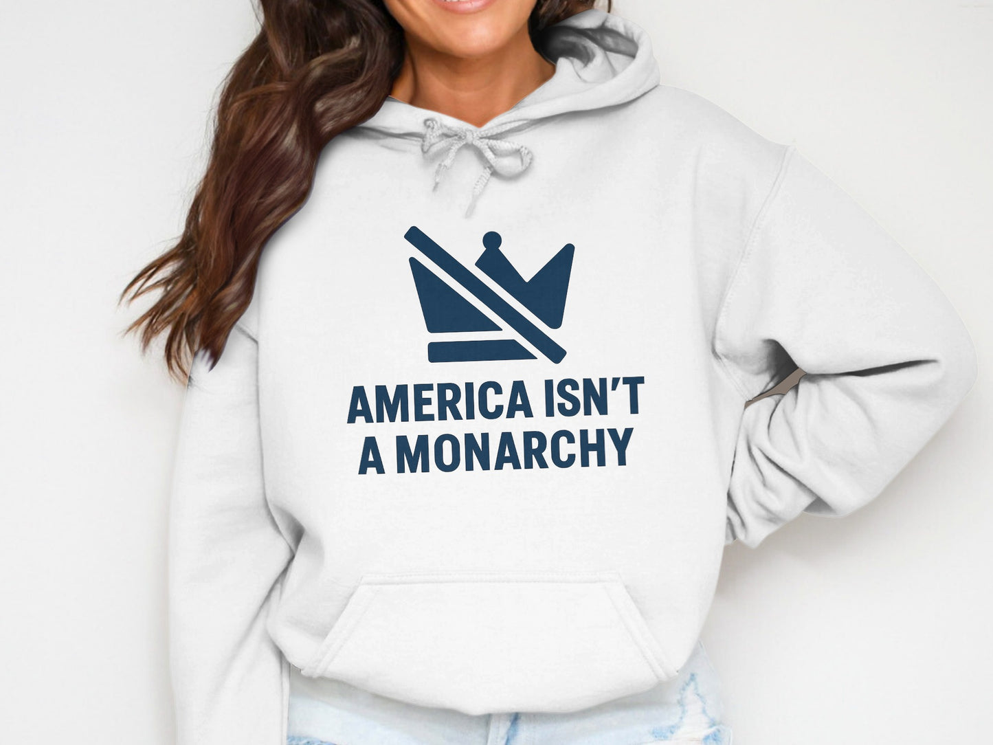 America Isn't a Monarchy Graphic Hoodie product