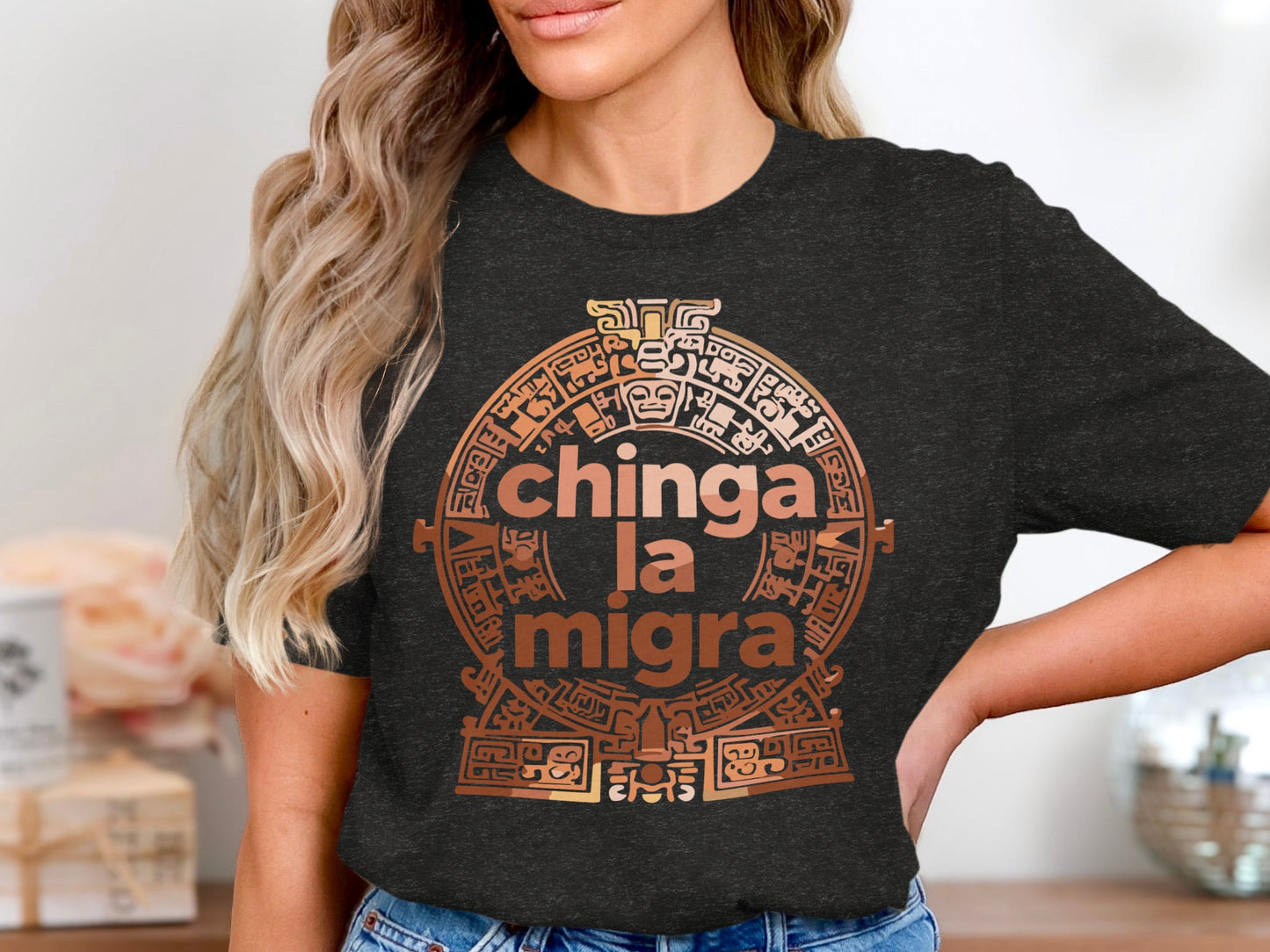 Chinga La Migra Graphic T-Shirt product type
