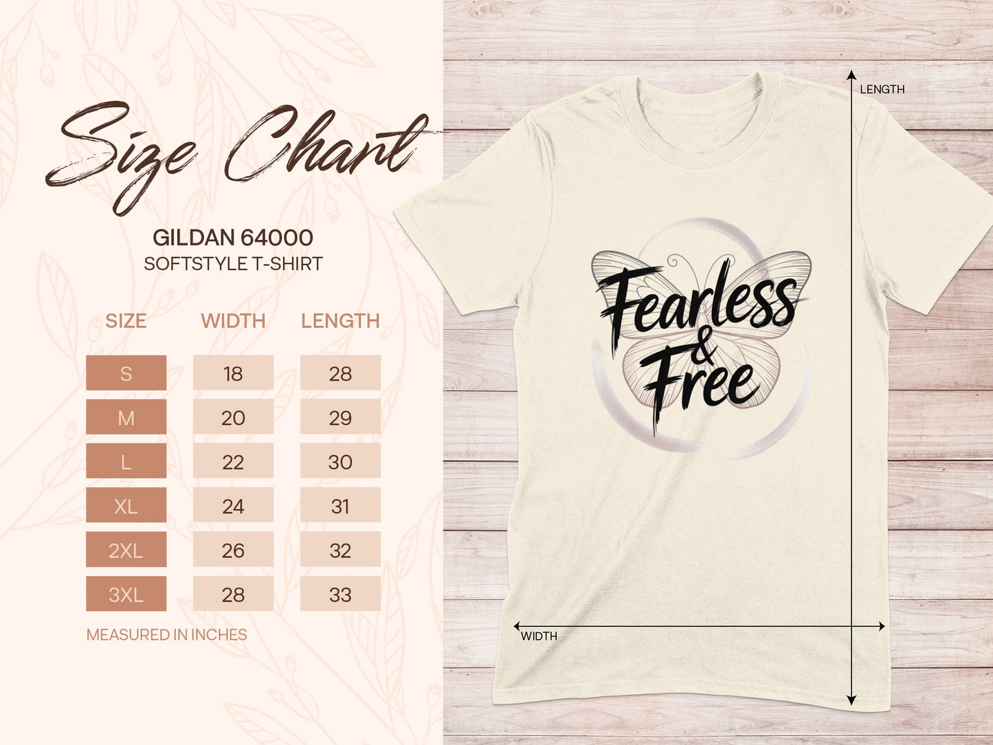 Fearless and Free Graphic T-Shirt product