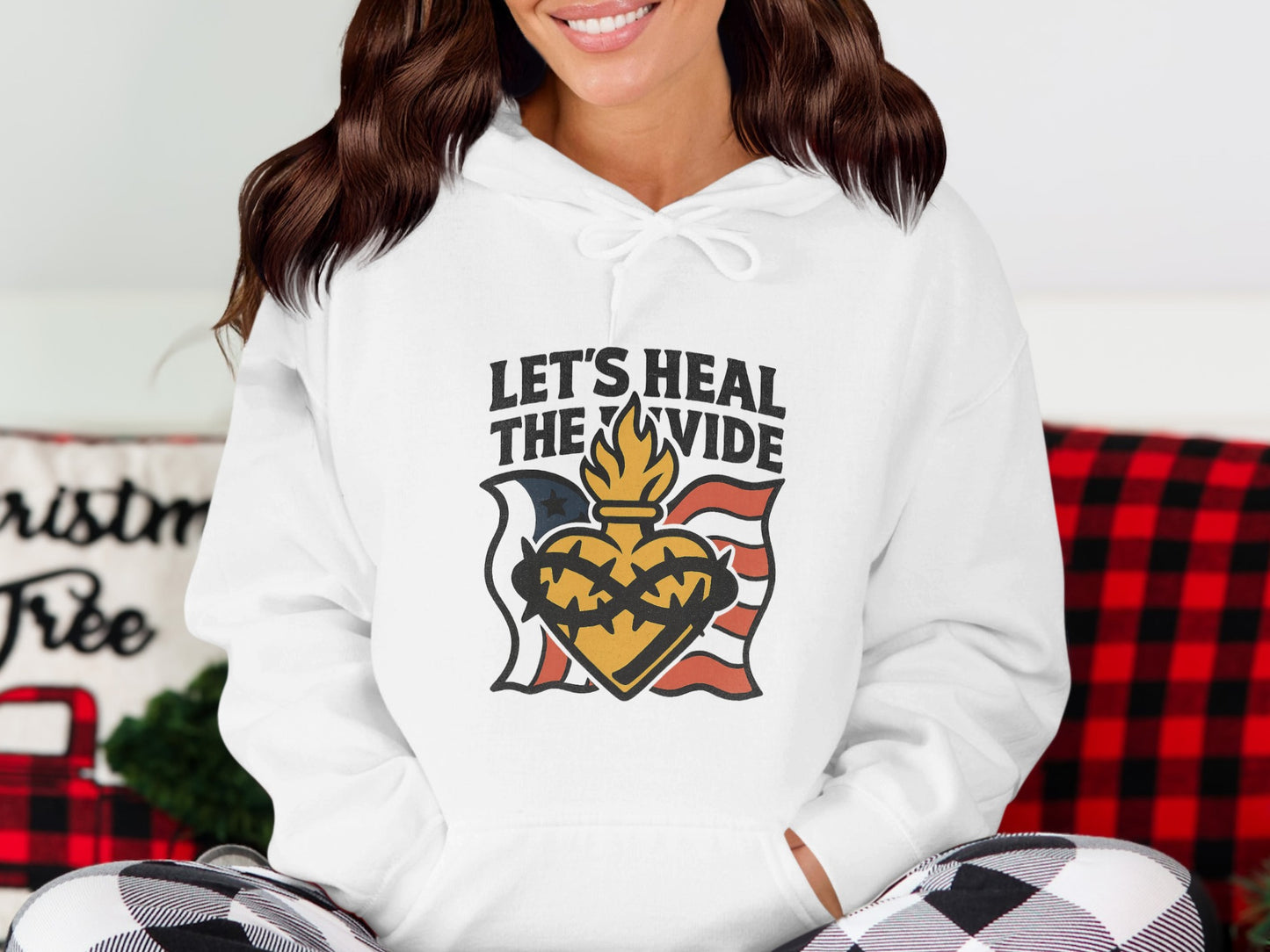 Let's Heal The Wide Heart Graphic Hoodie product