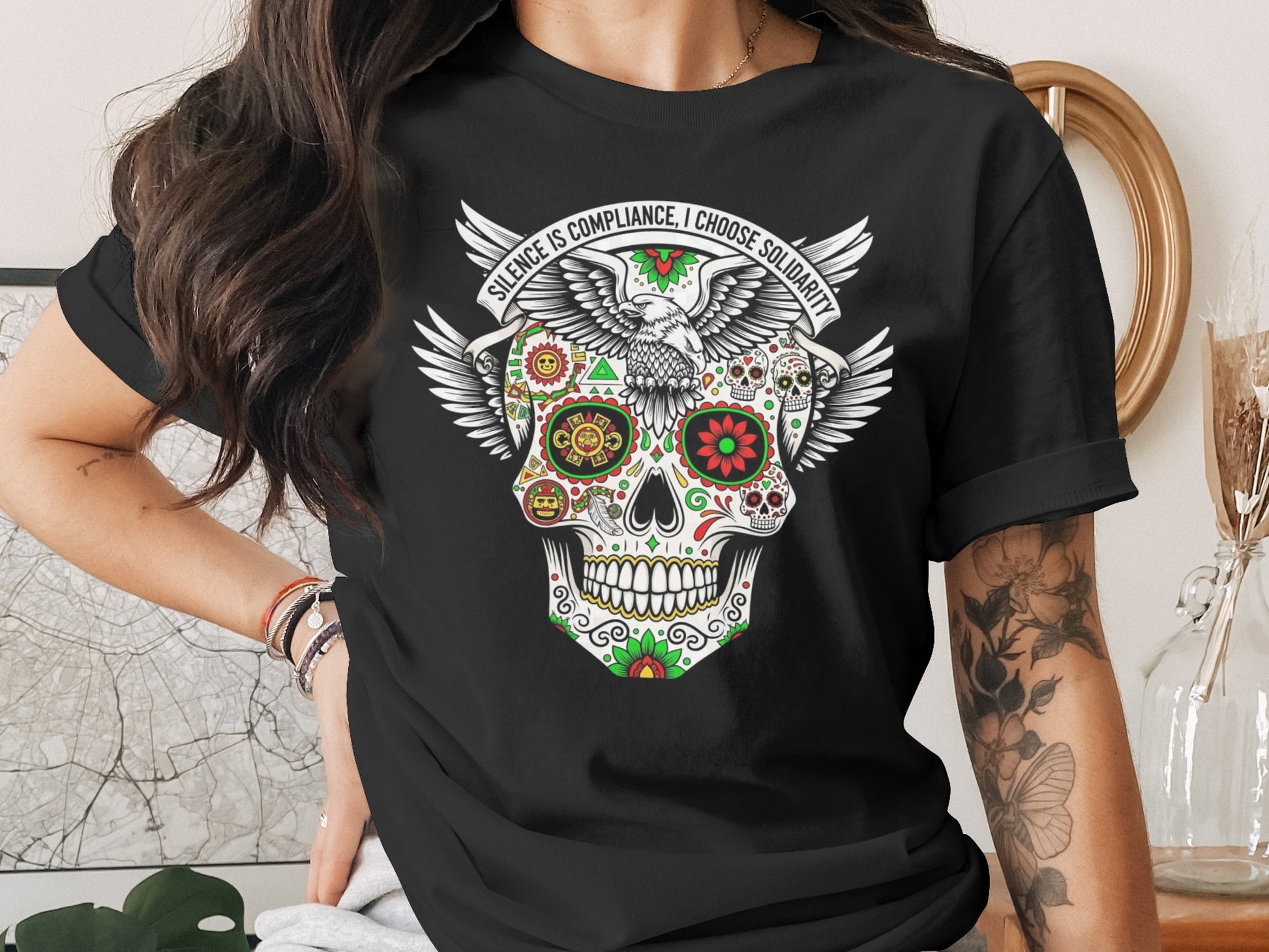 Silence Is Compliance I Choose Solidarity T-Shirt product