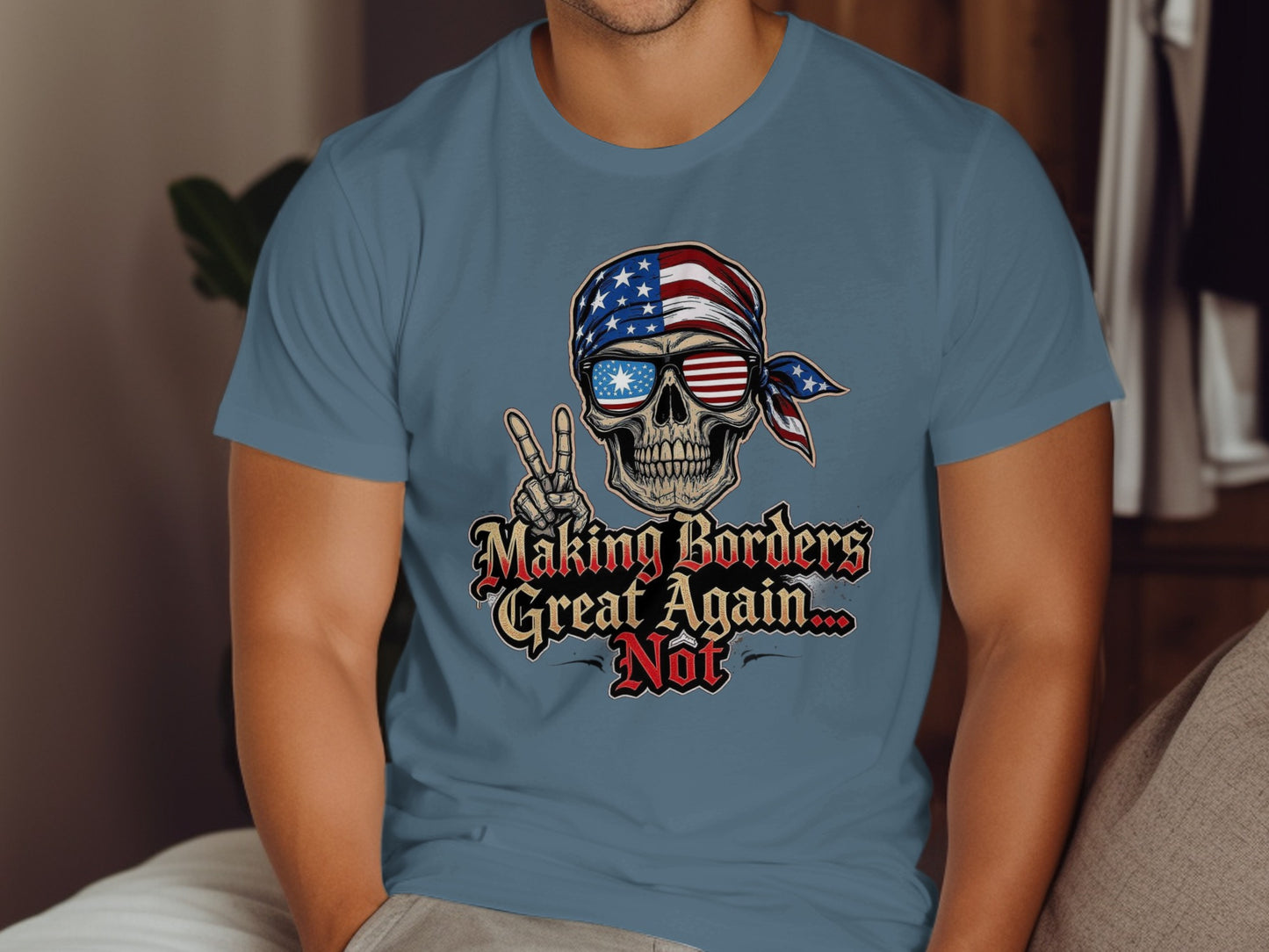 Making Borders Great Again Not Statement T-shirt product type